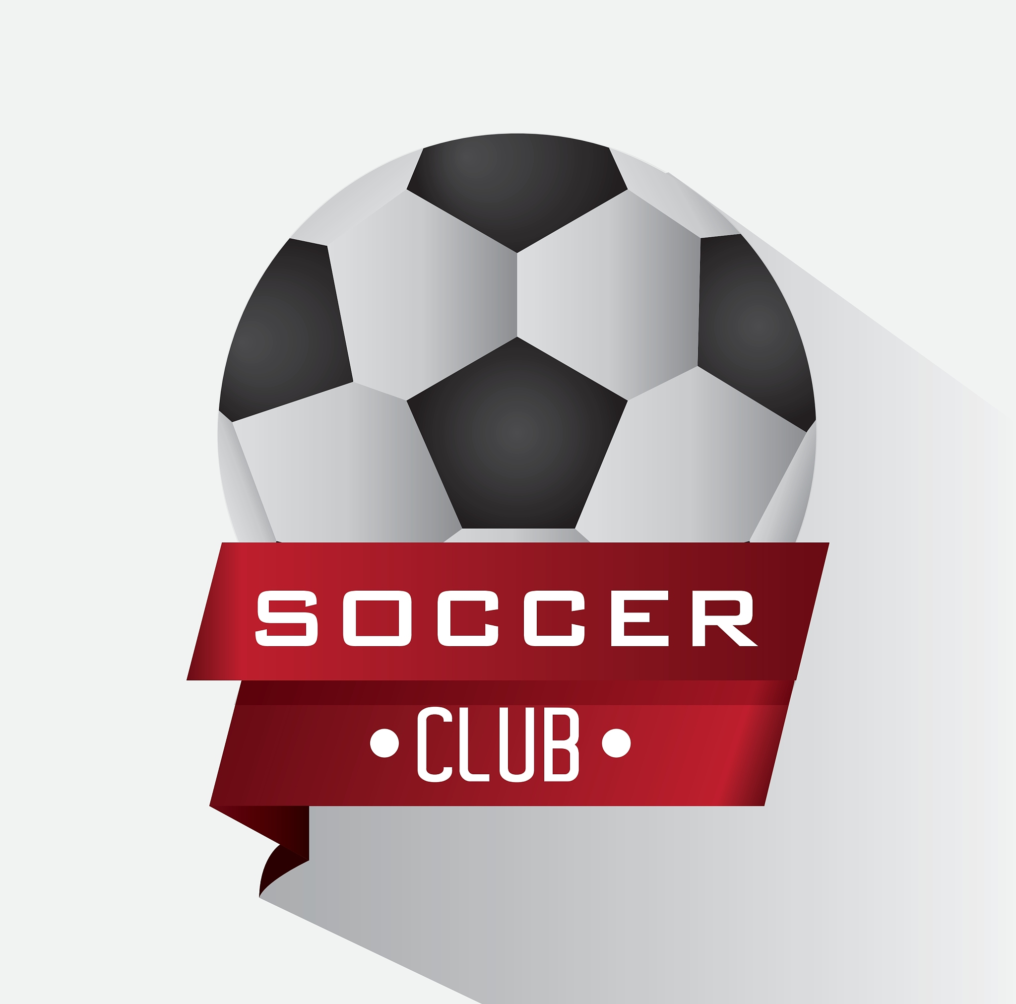 ball of soccer sport design