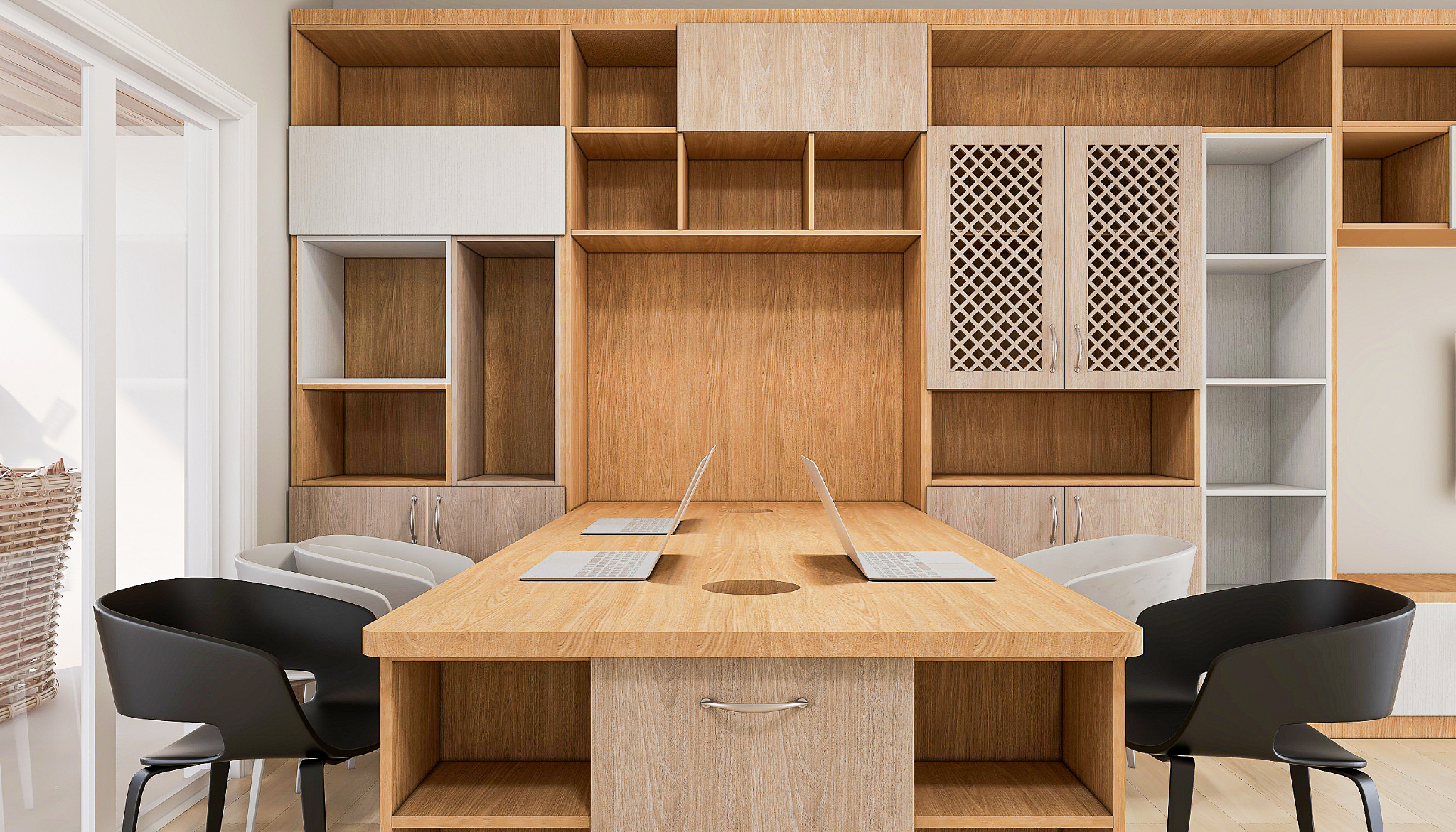 书桌品牌的特点：多功能、简约、智能化