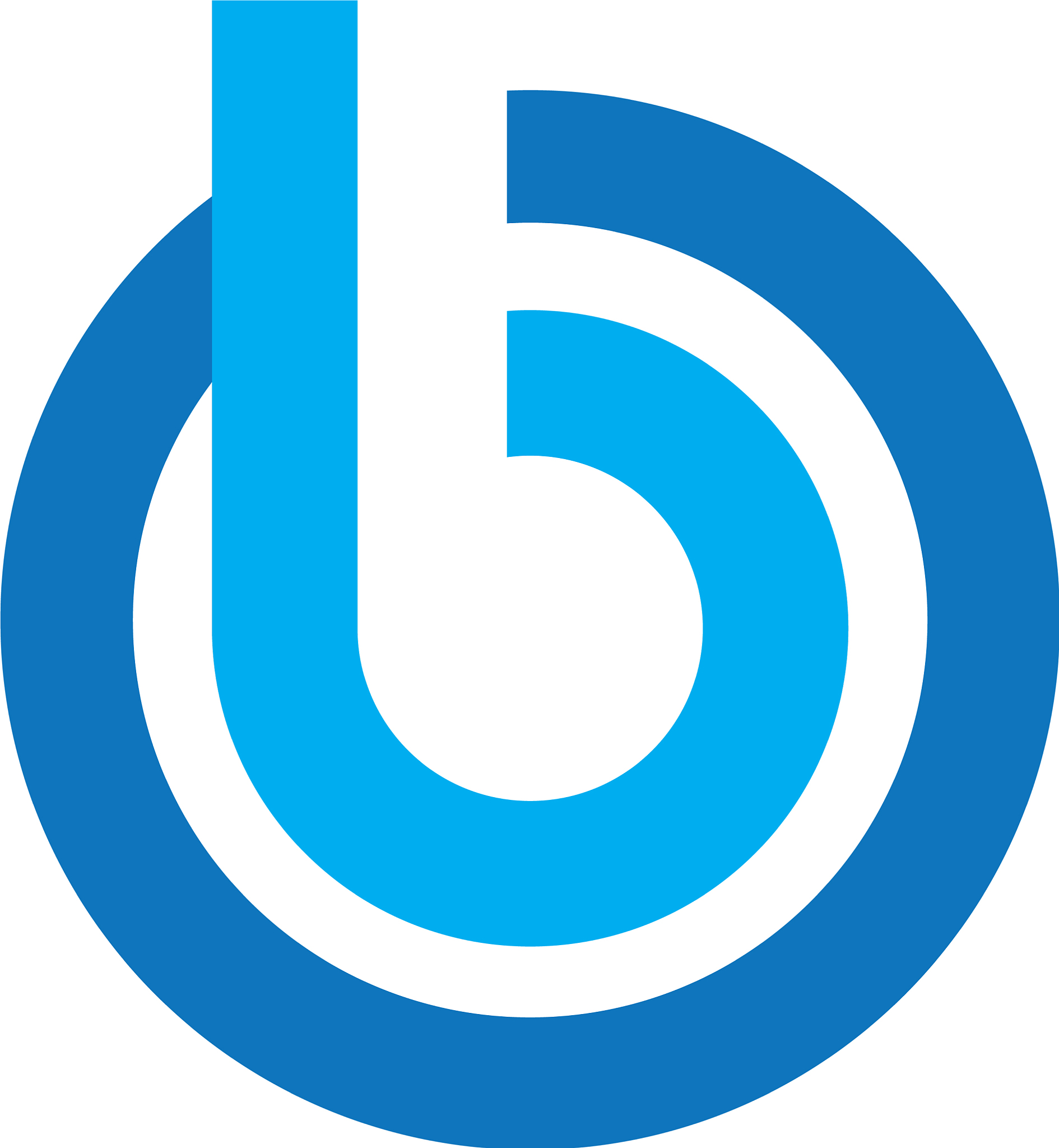 b letter logo business