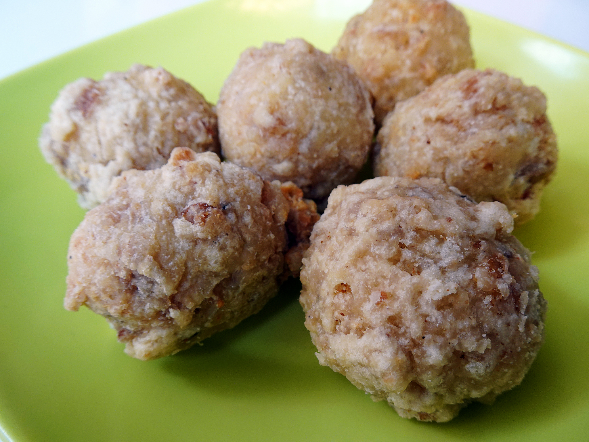 fried meatballs