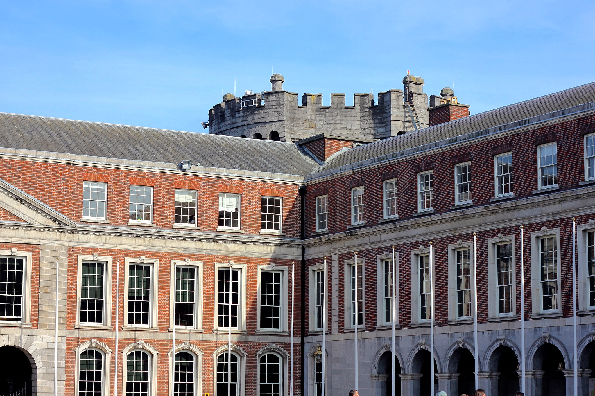 low angle view of historical building
