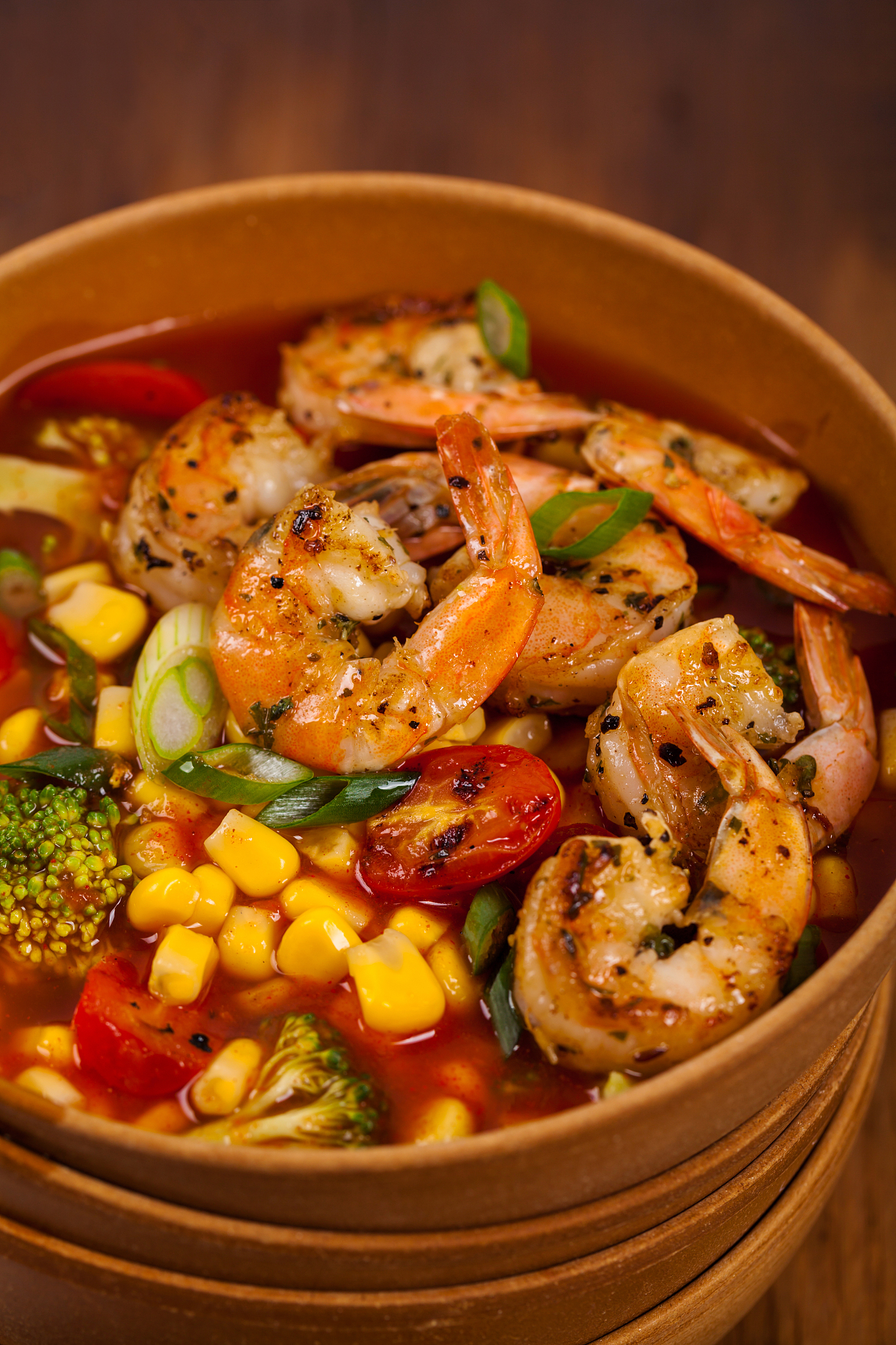 healthy low calorie shrimp soup