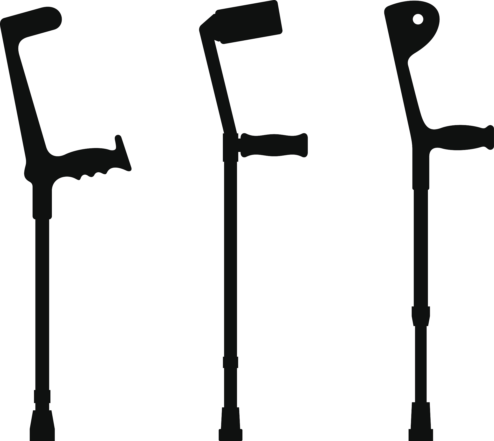 elbow crutches