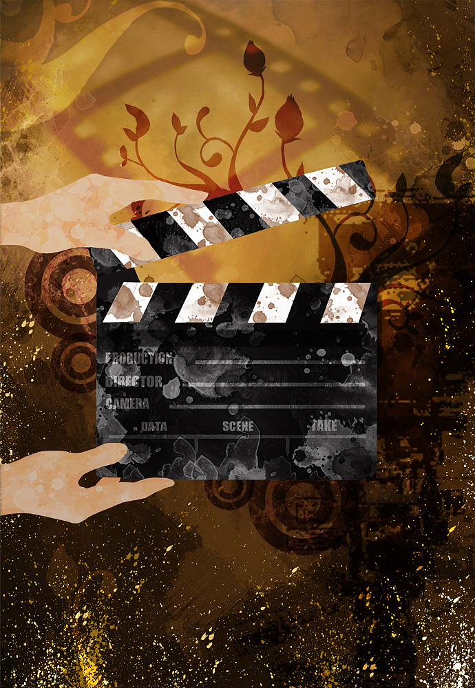 music and performing arts theme background illustration