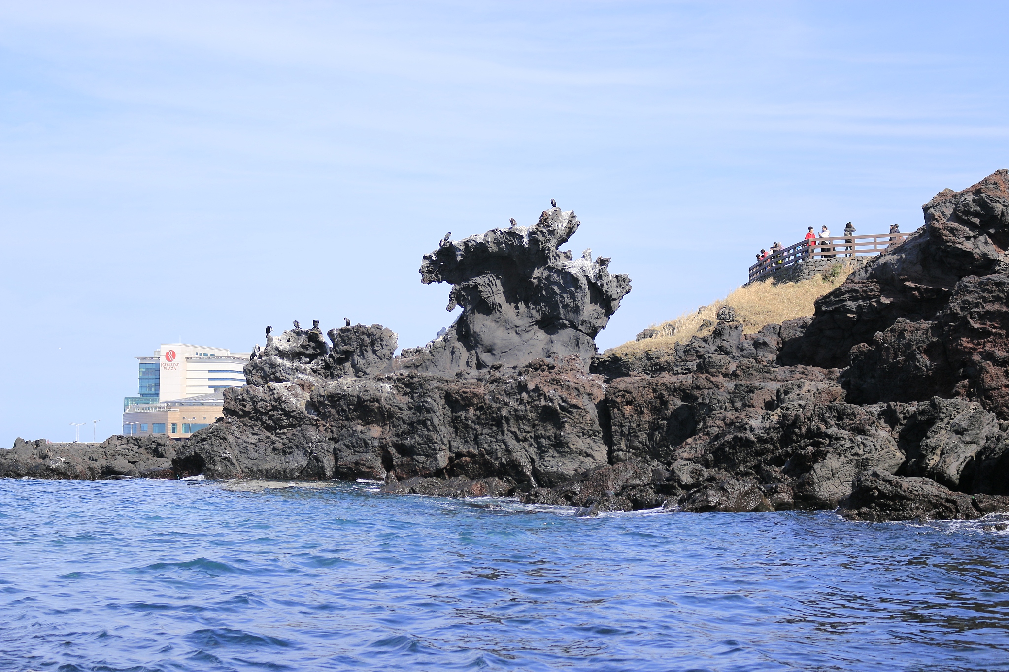 dragon head rock, coast, sea,