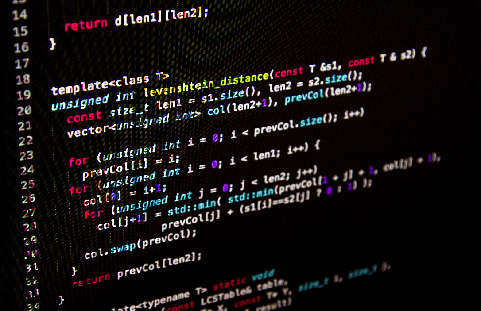 abstract programming code