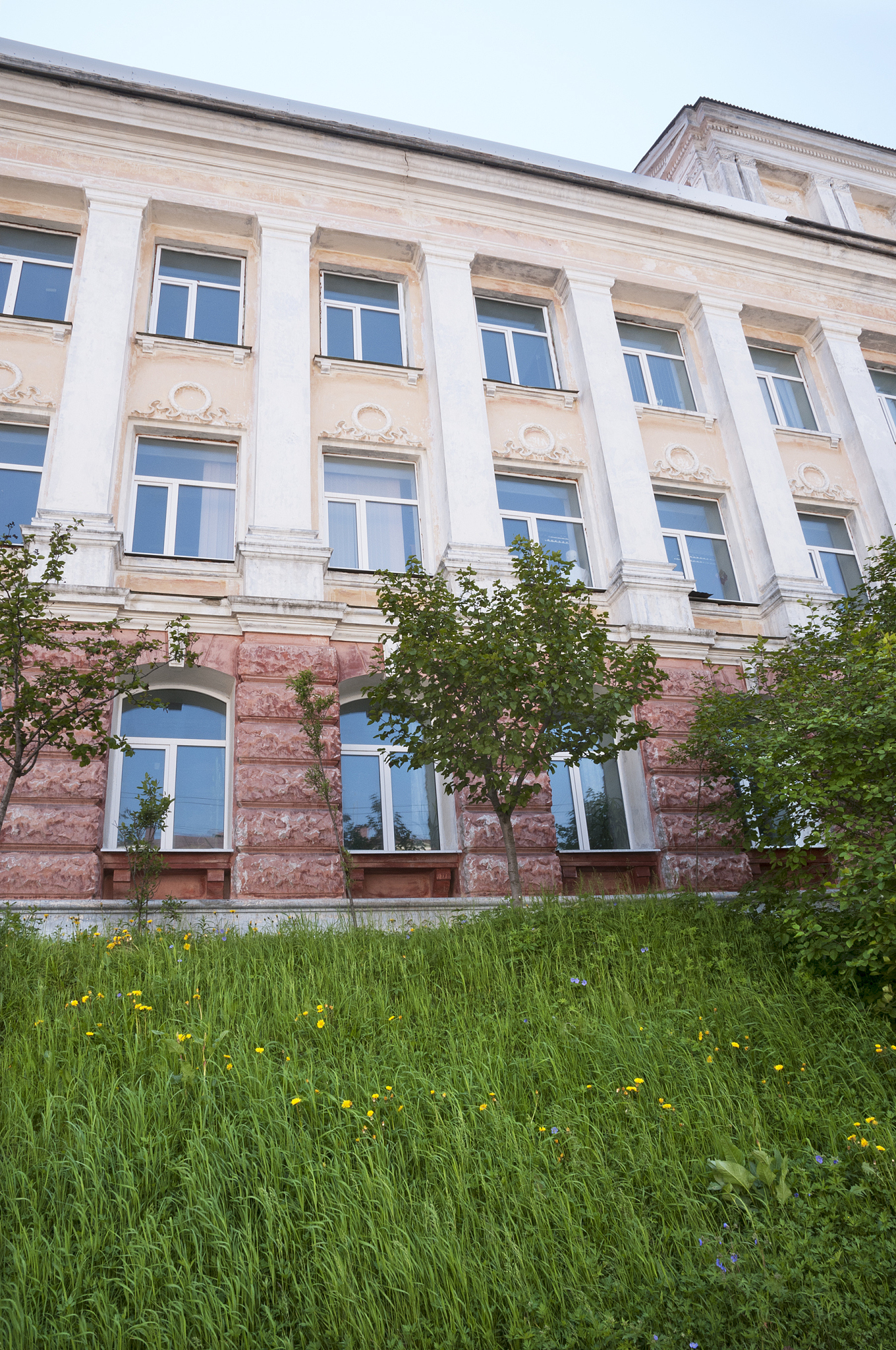 the building .