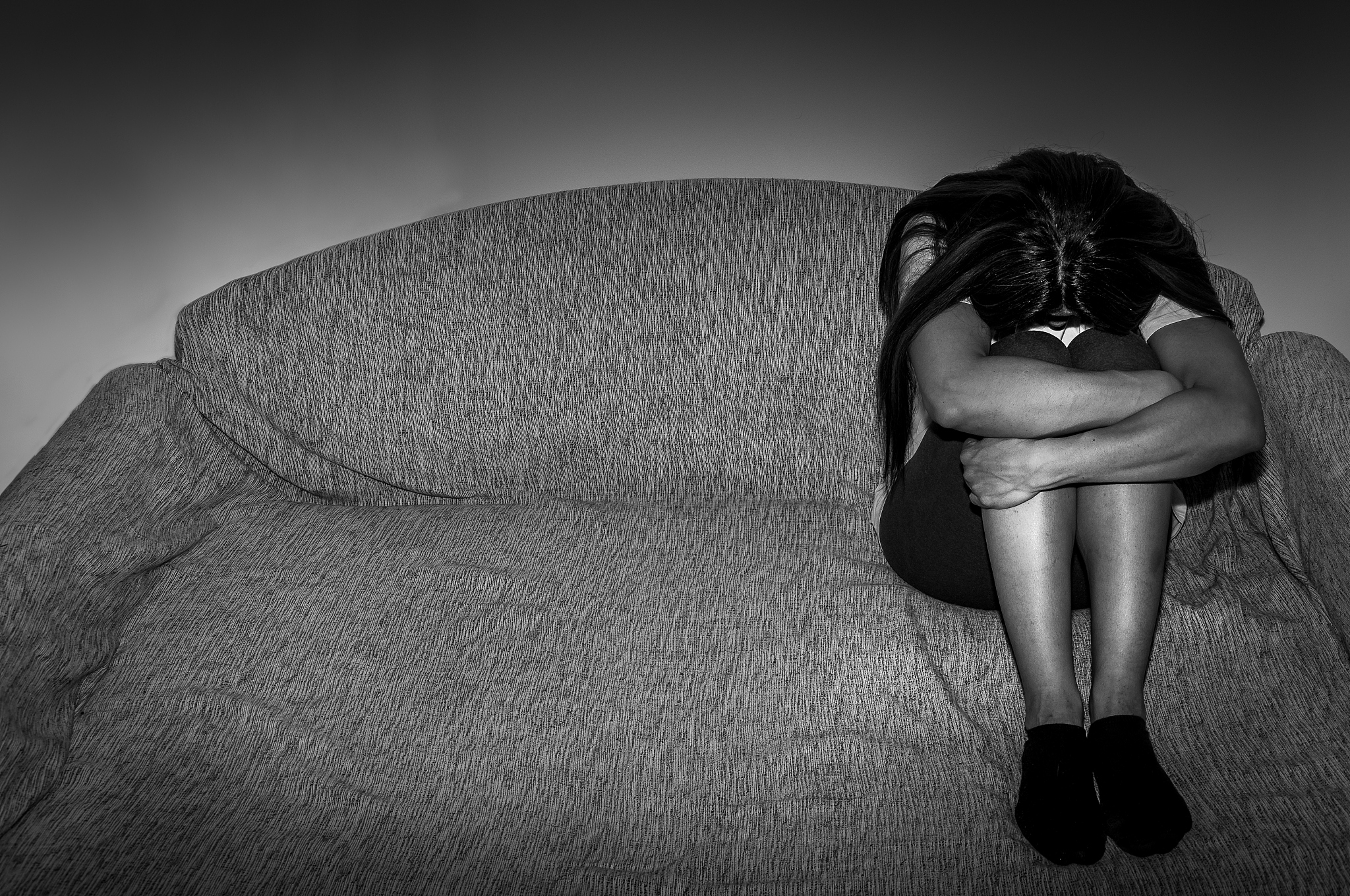 crying woman.