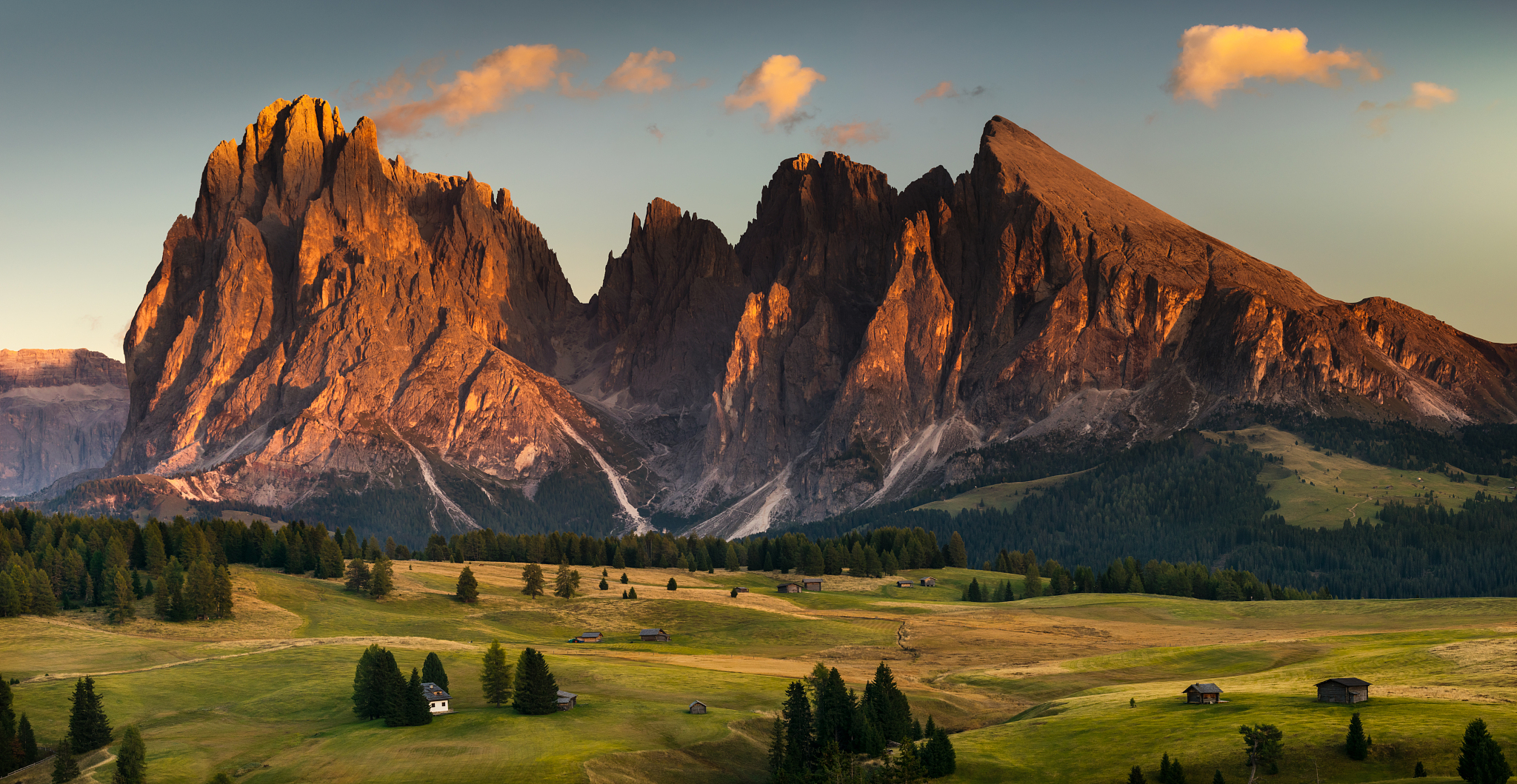 sunset panoramic