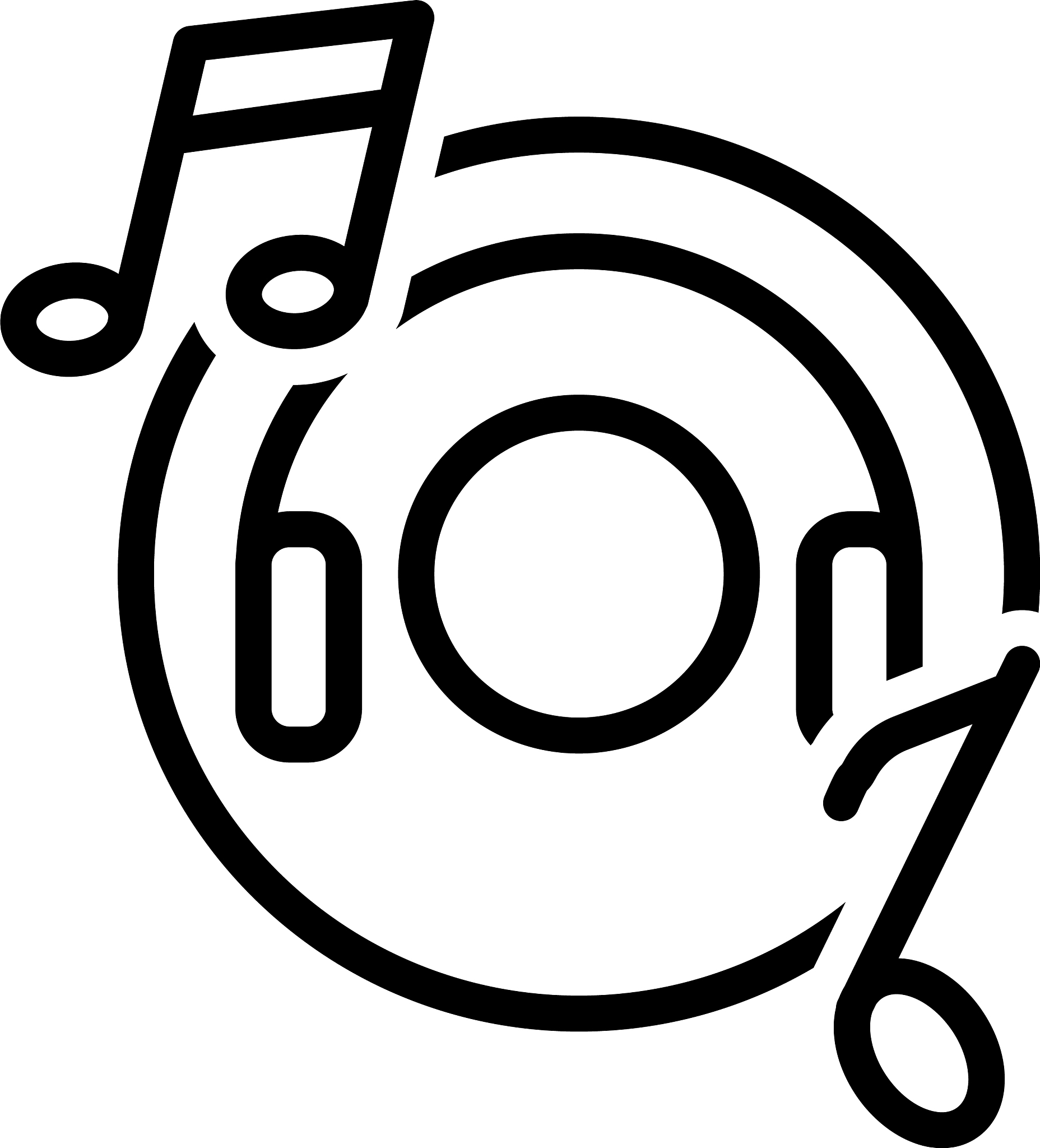 <strong>音乐</strong>,品牌名称,耳机,矢量,标志,工业,形状,图像,听,剪影