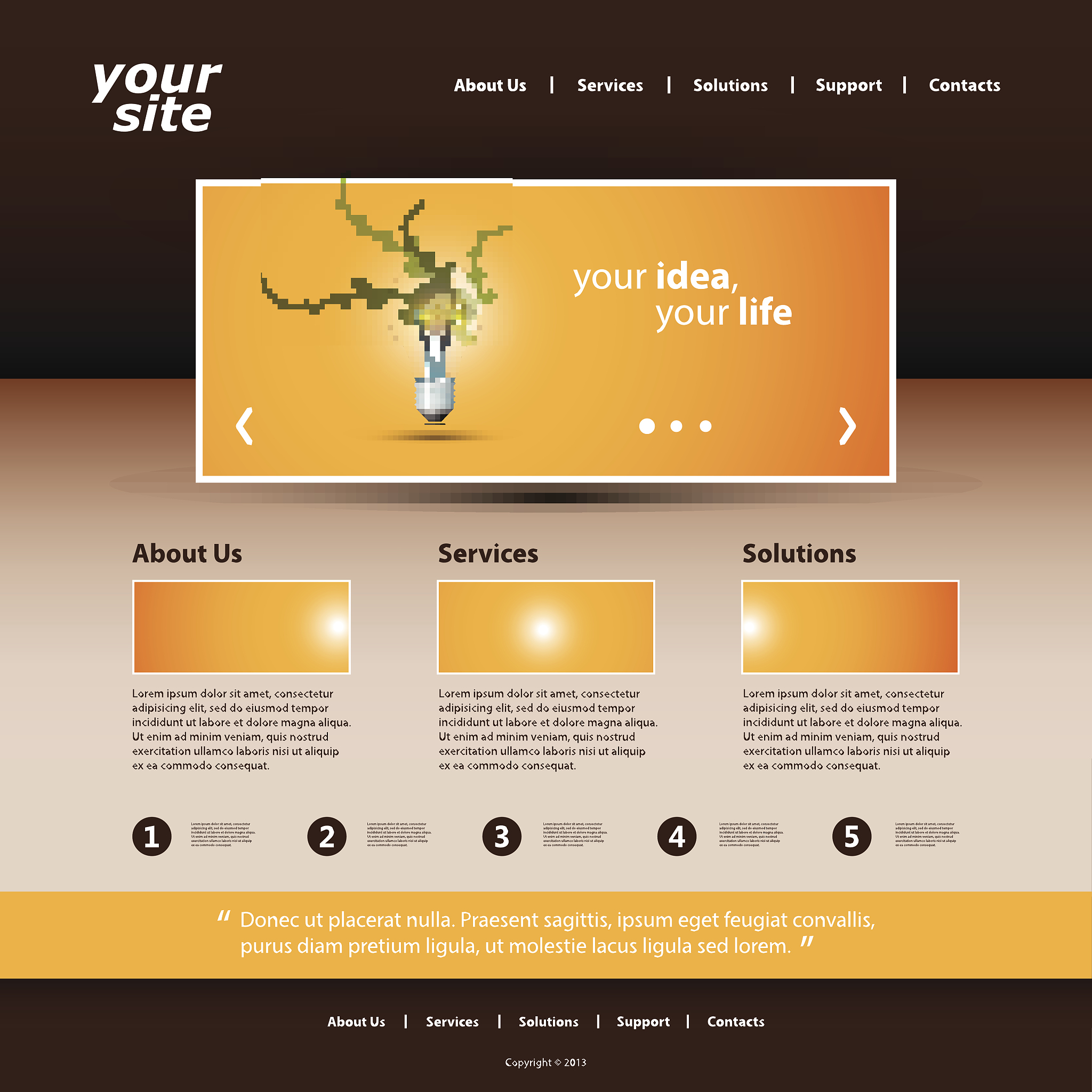 website template