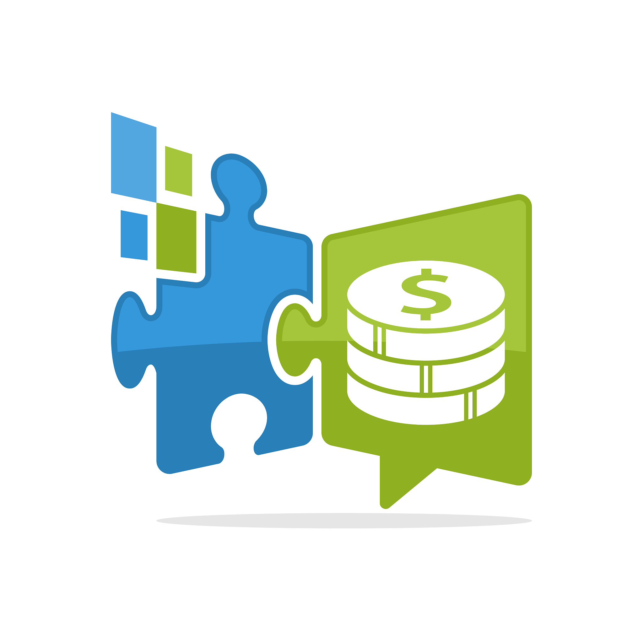 vector illustration icon with the concept of online media soluti