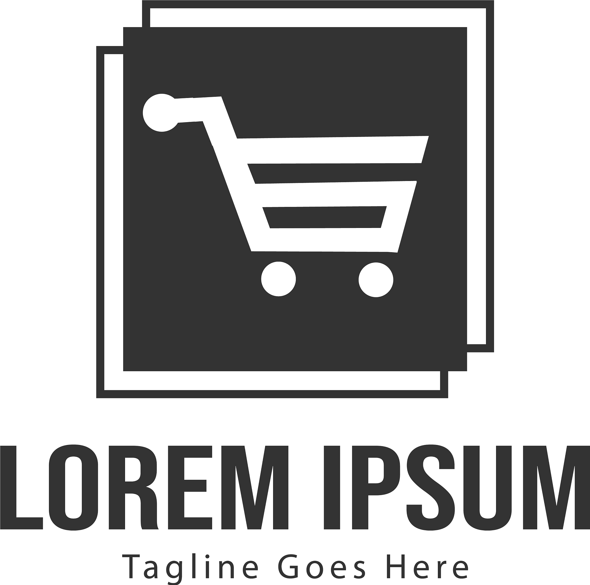 shopping logo template design shopping logo with