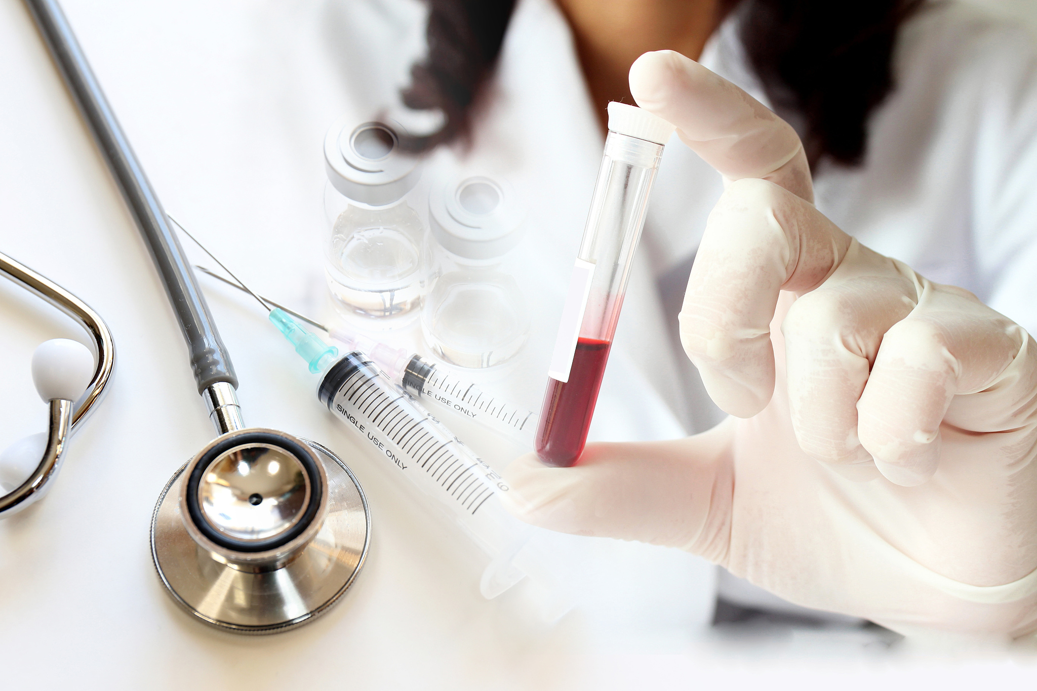 health care, blood test
