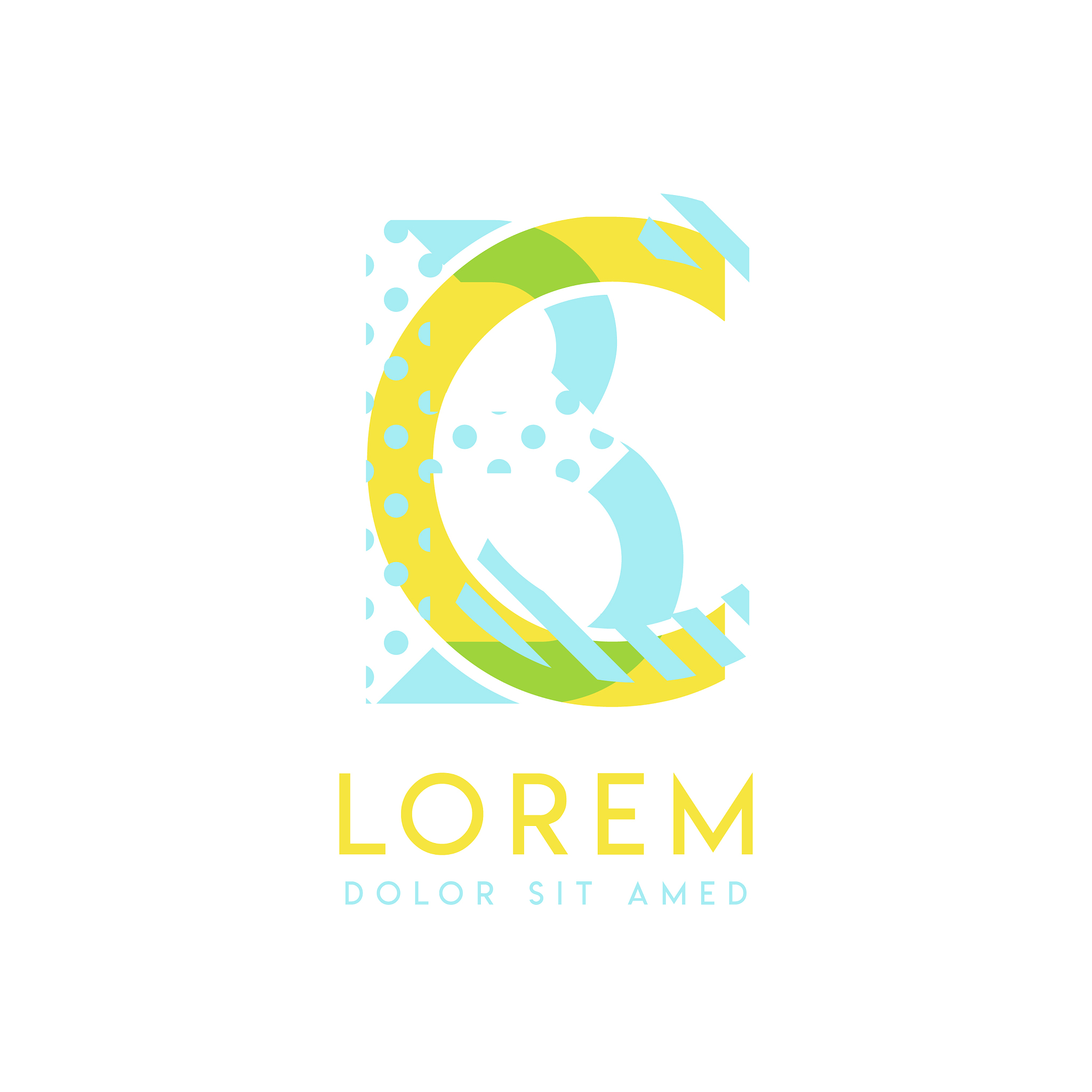 bc natural logo design with yellow and ocean blue