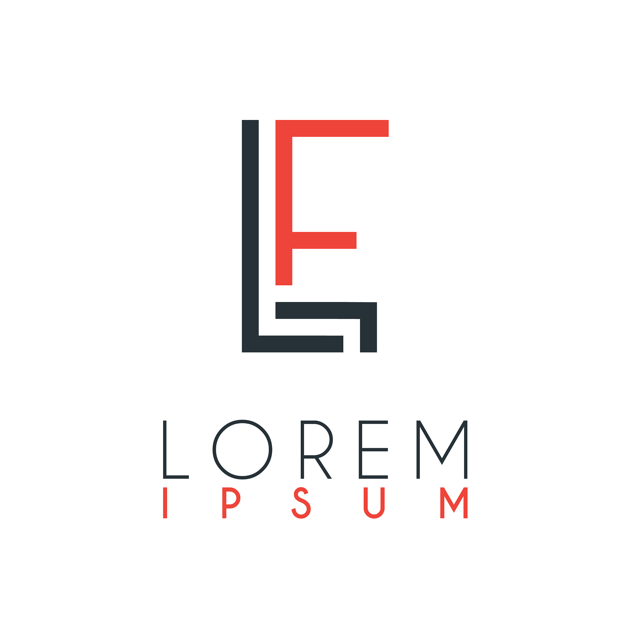 the logo between letter l and letter f or lf