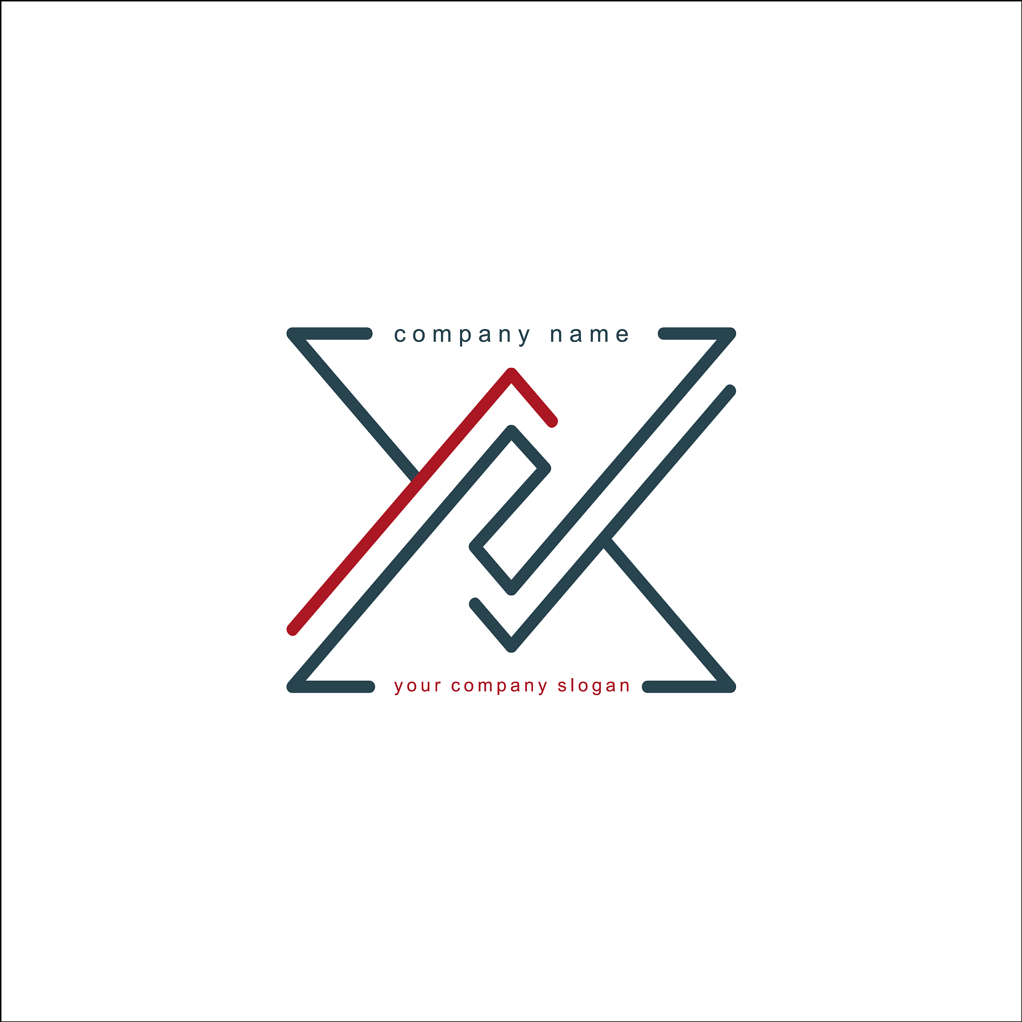 design geometric logo for company