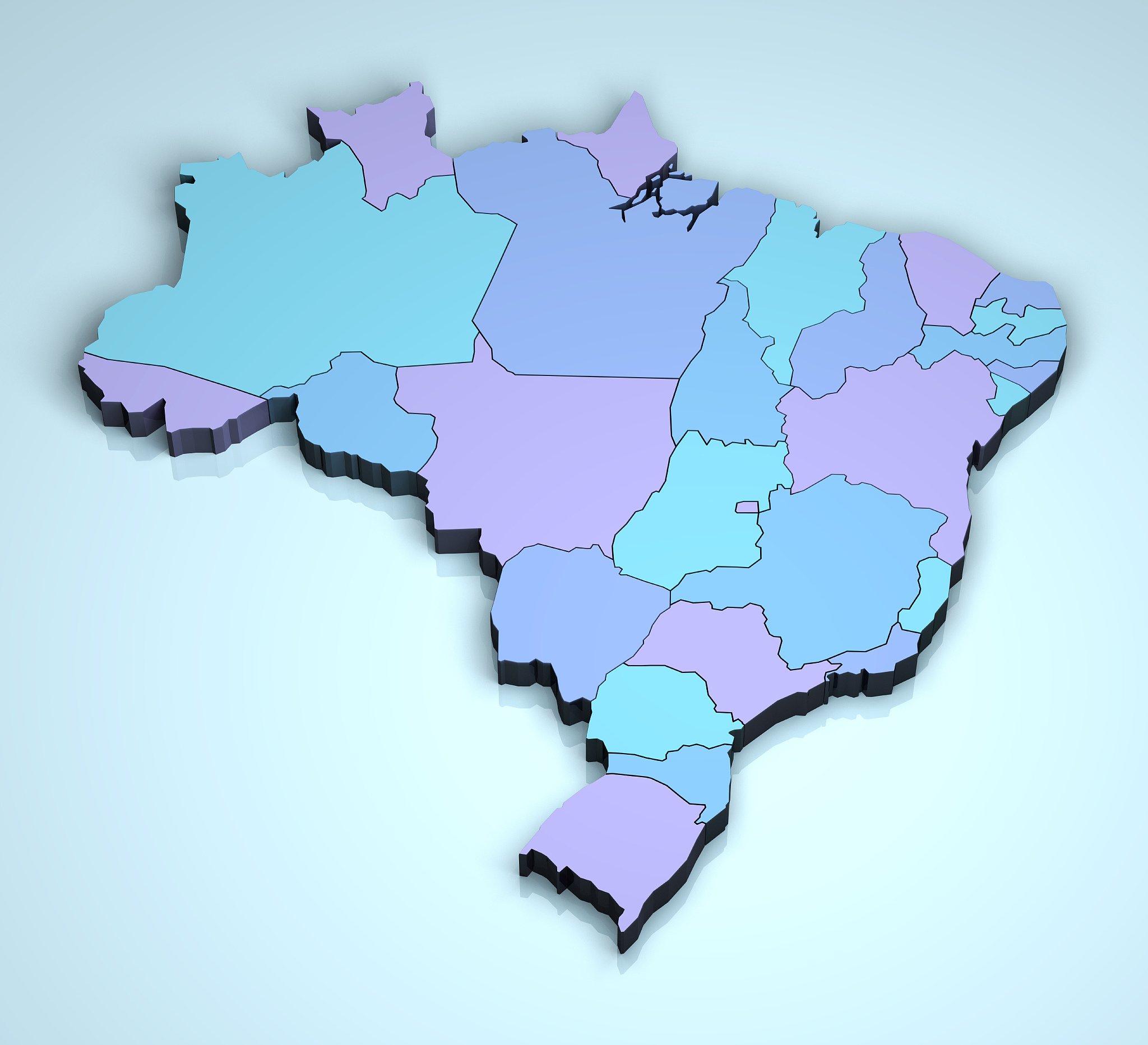 brazil 3d