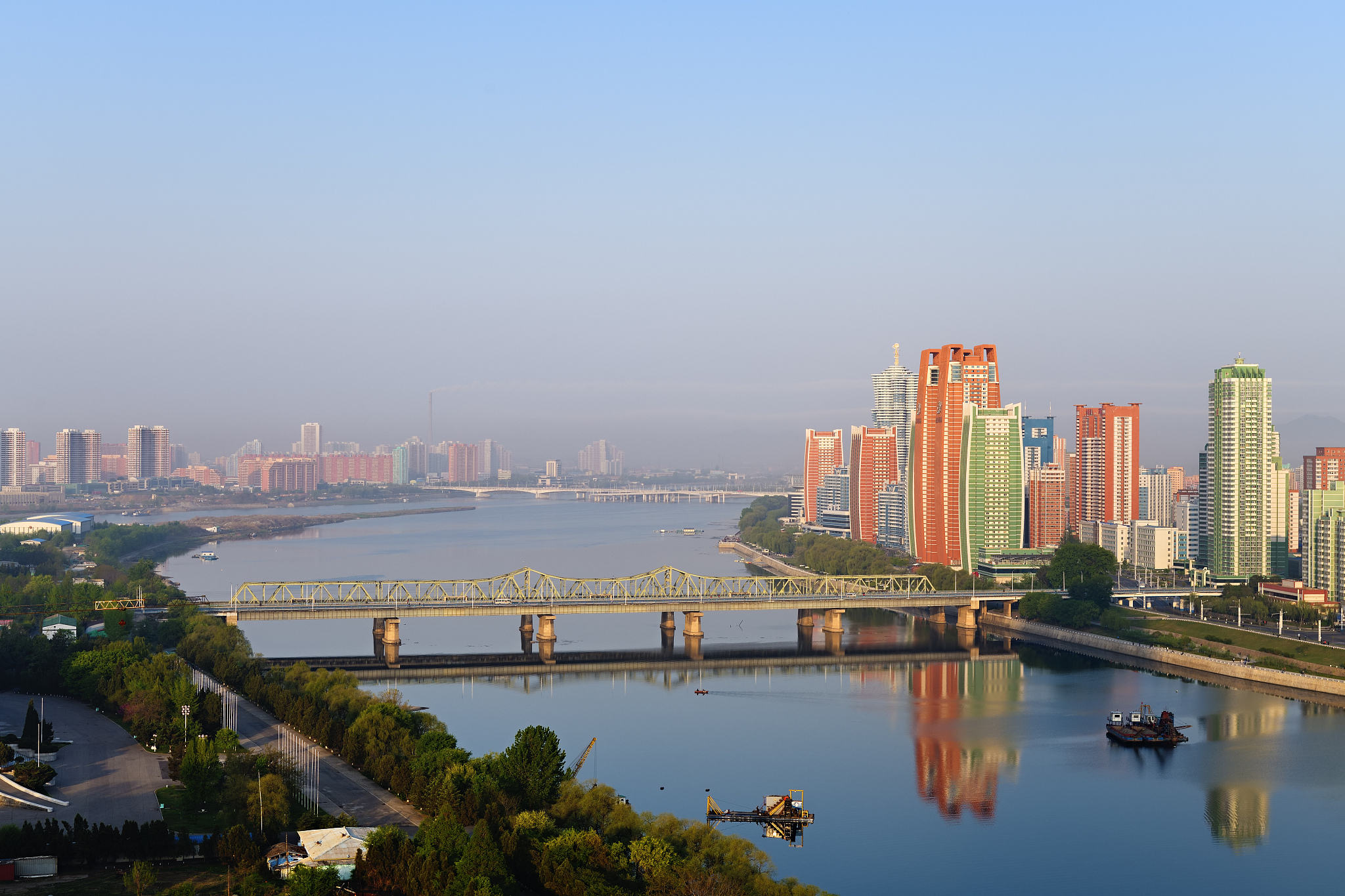 pyongyang, capital of the north korea. dprk