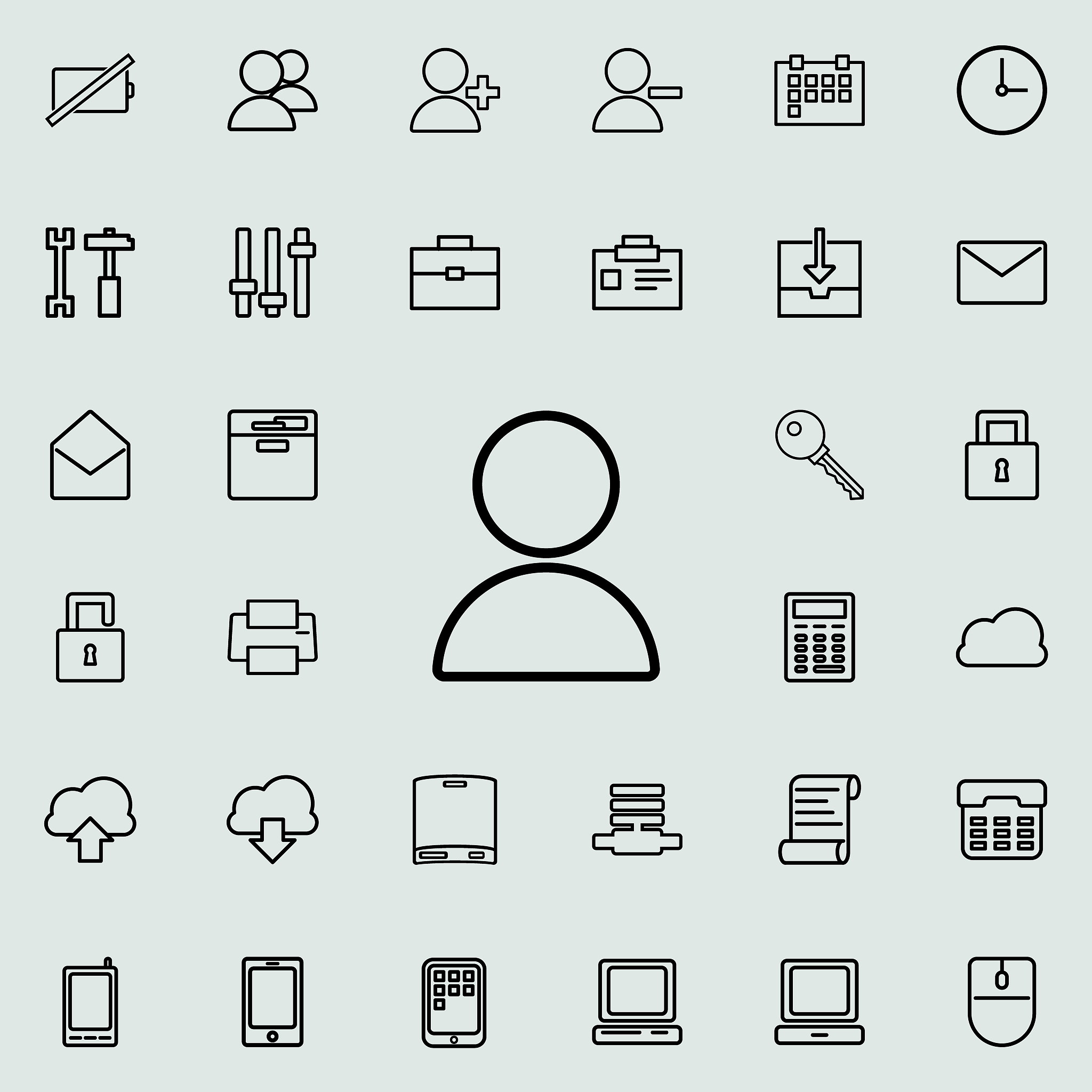 human icon. detailed set of minimalistic icons. premium graphic 