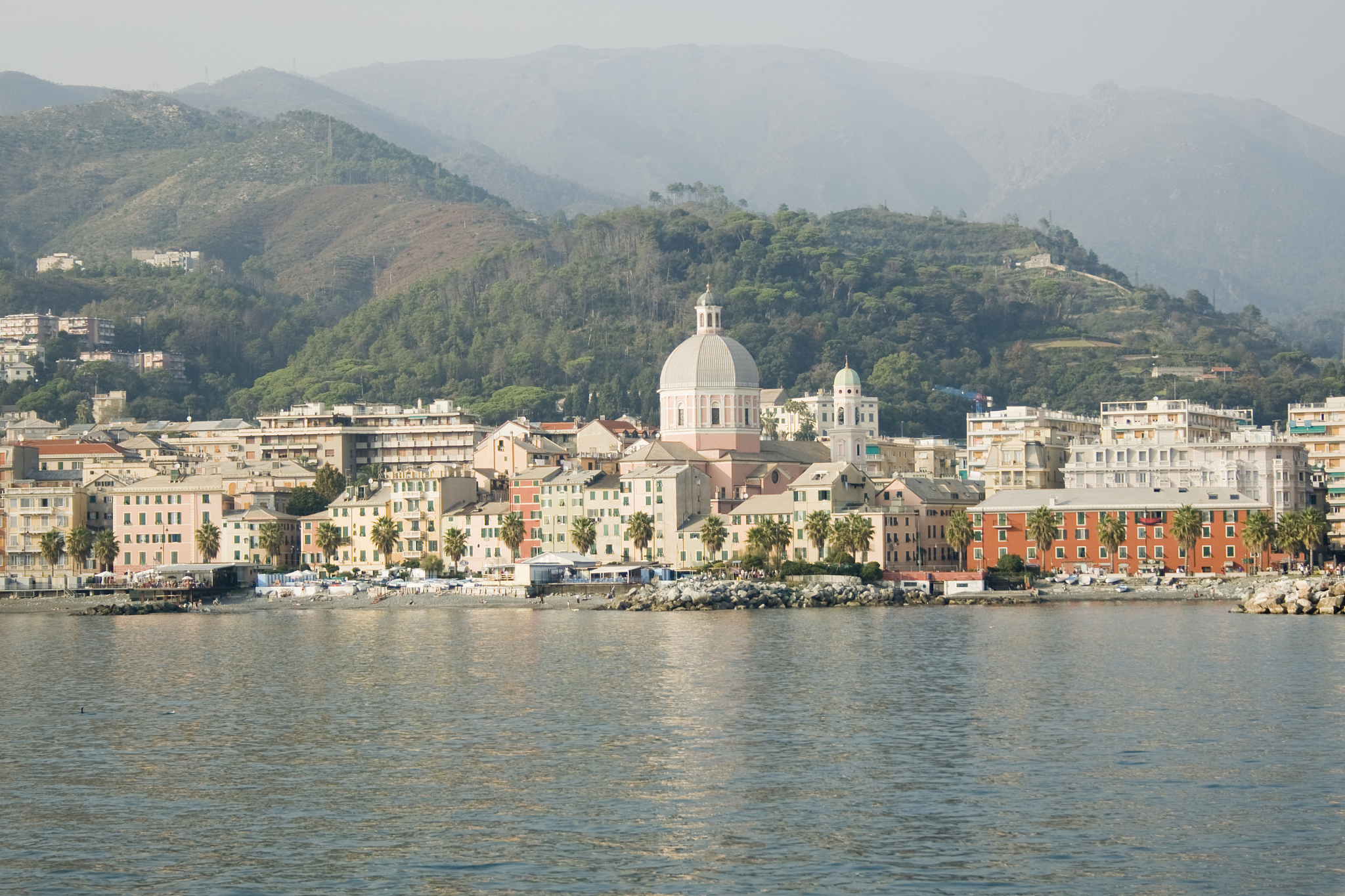 pegli seafront - italy