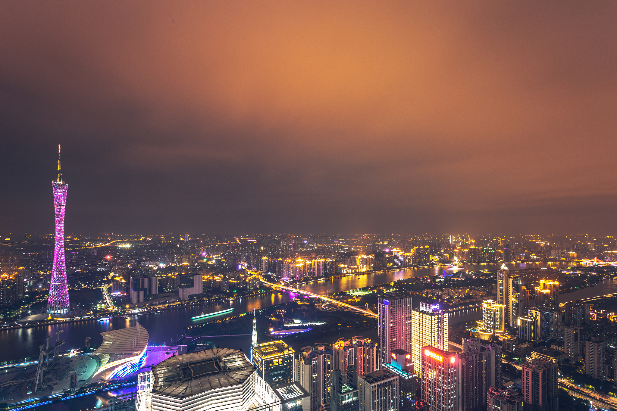 广州城市天际线