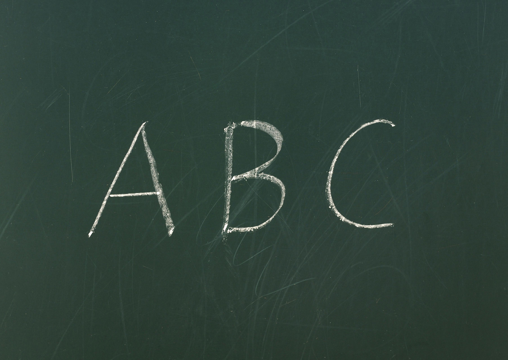 board with abc