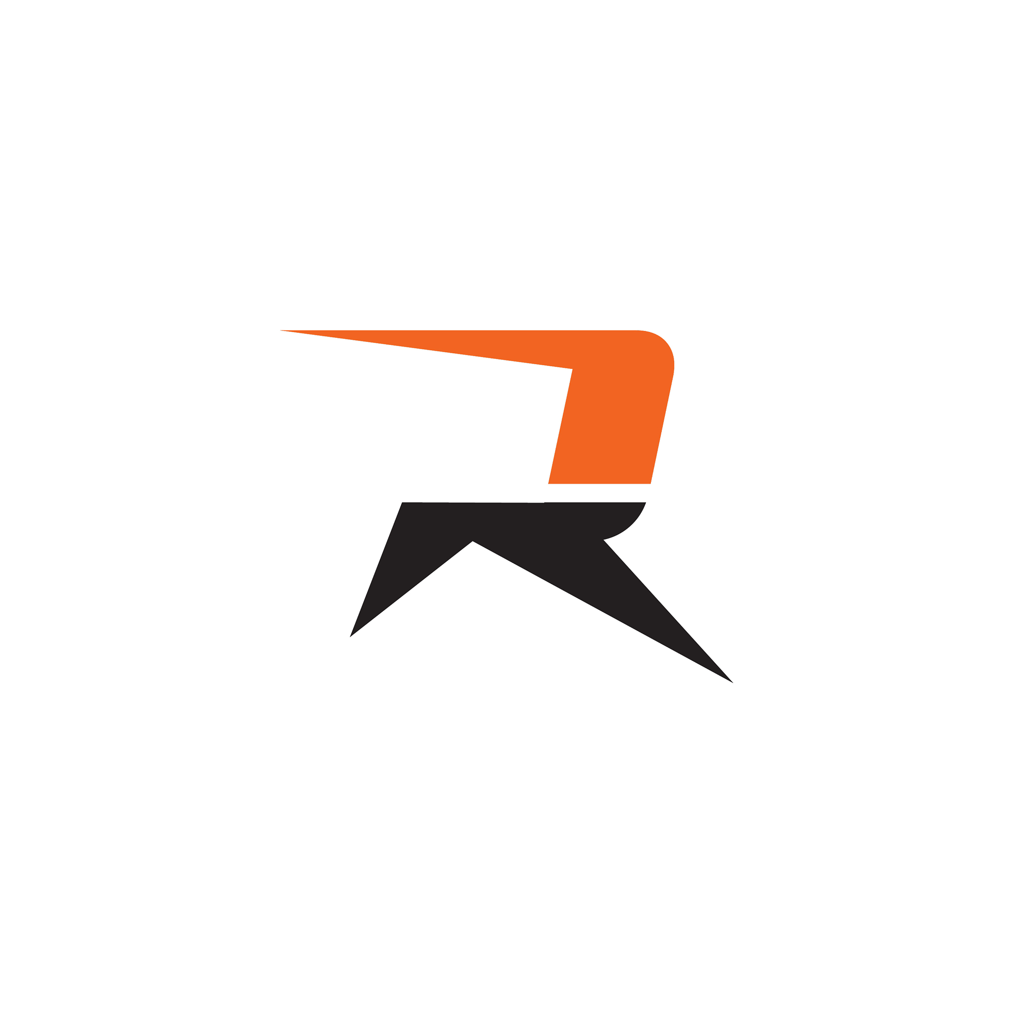 r letter logo design