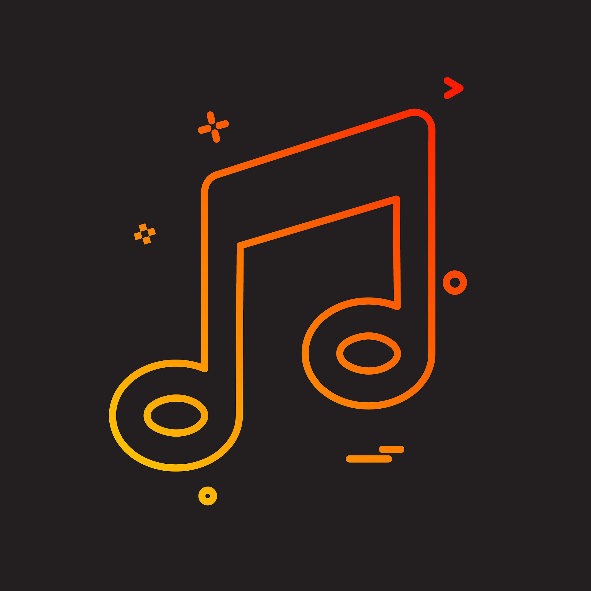 music icon design