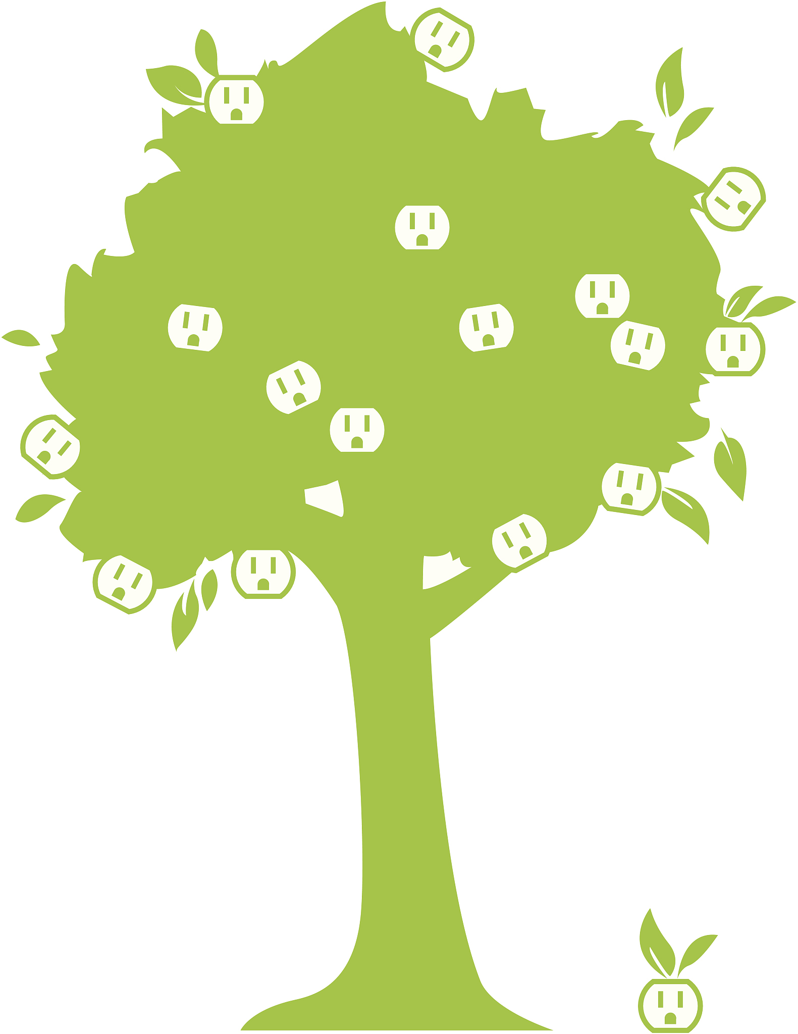 green tree