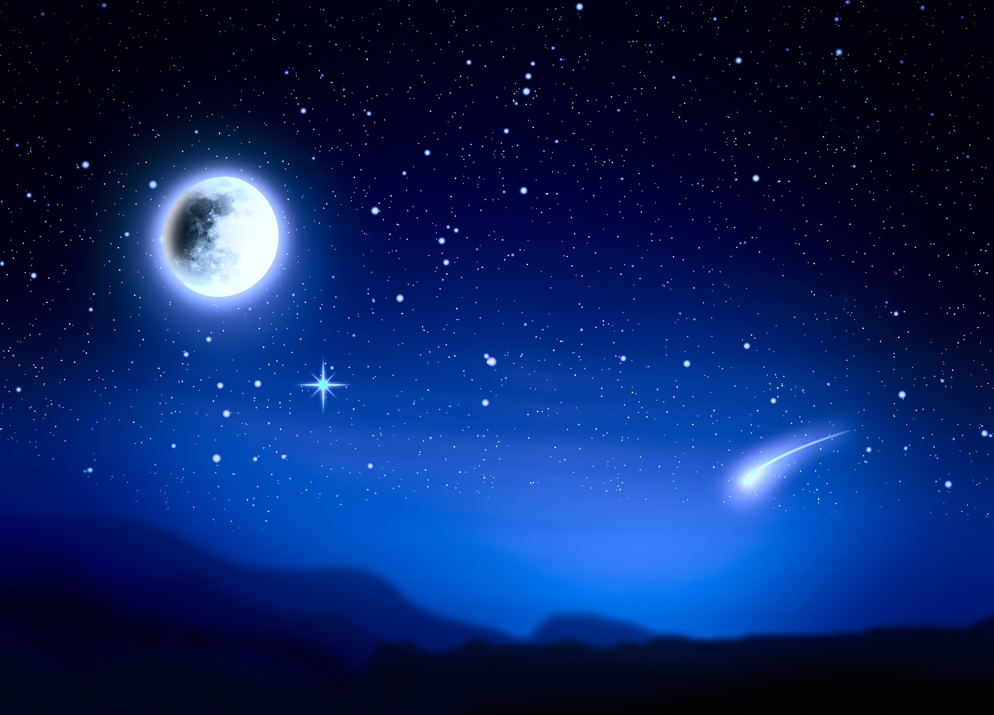 今晚的星星很美怎么回复