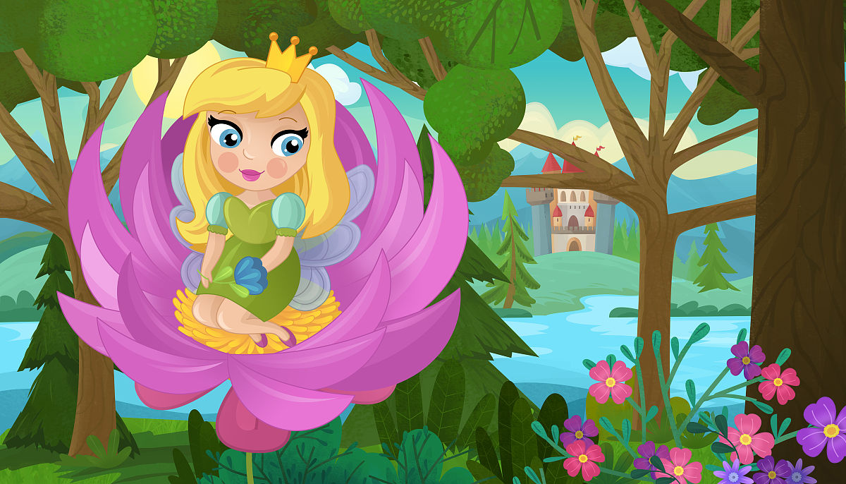 沙漠城堡里的公主与小鸟：友谊的奇妙故事