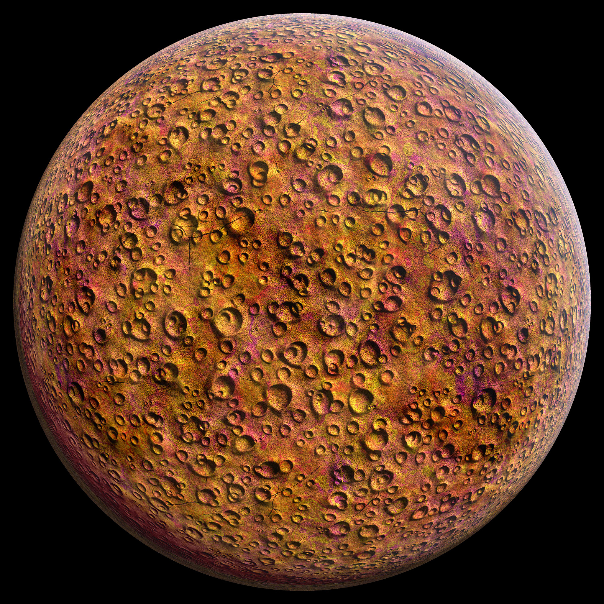 陨石坑的大小与陨石下落高度的关系