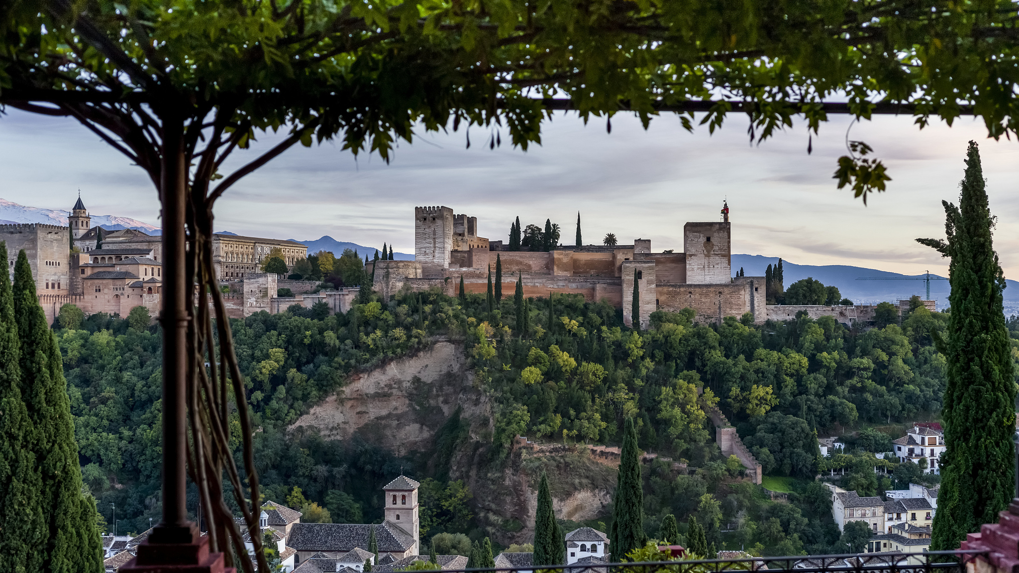 the alhambra, a palace and fortress complex