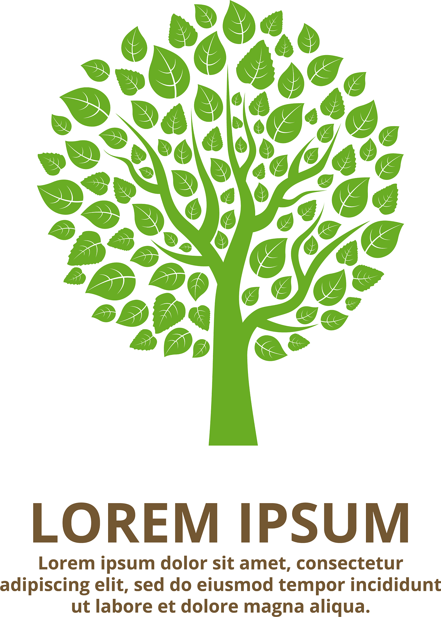 green tree logo company