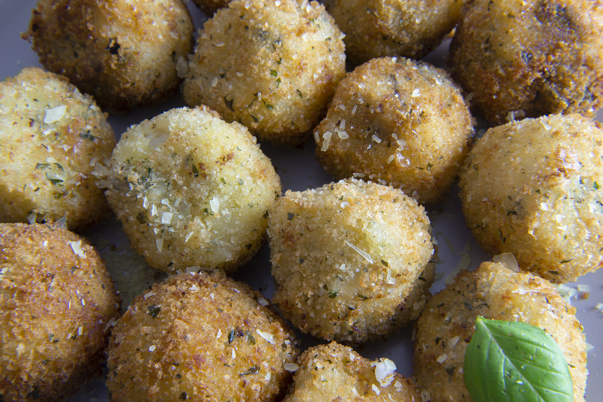 deep fried risotto balls