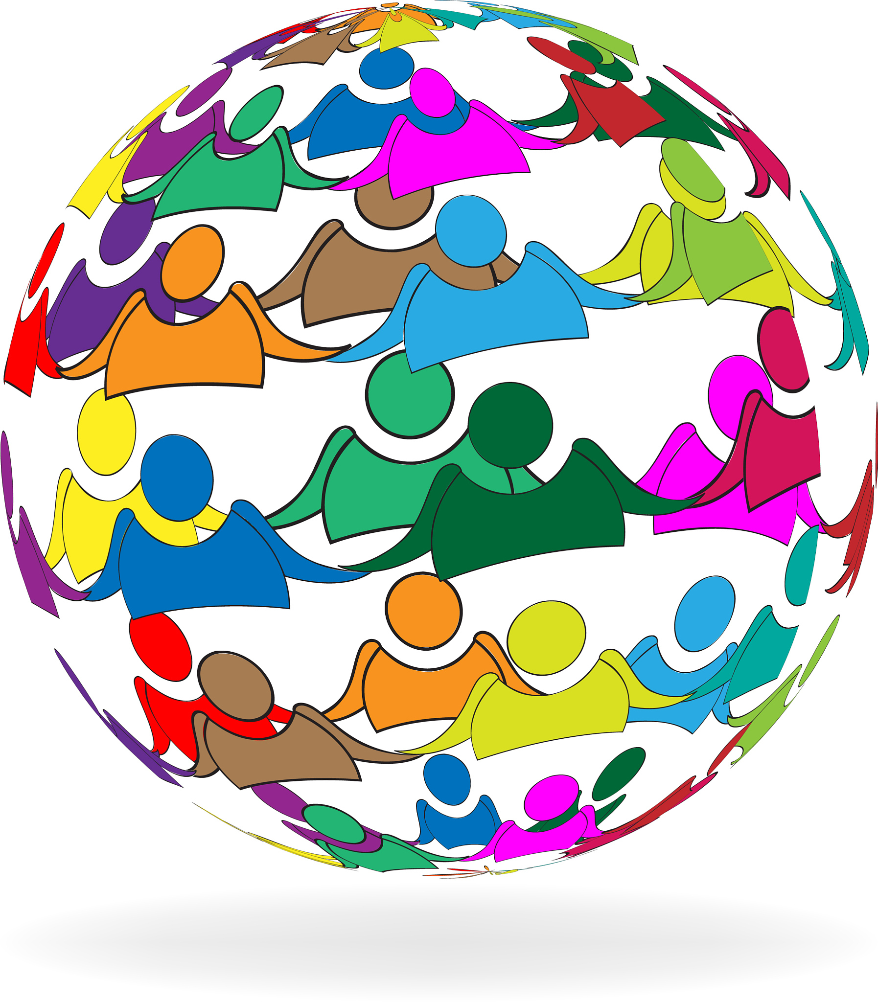 world people icon