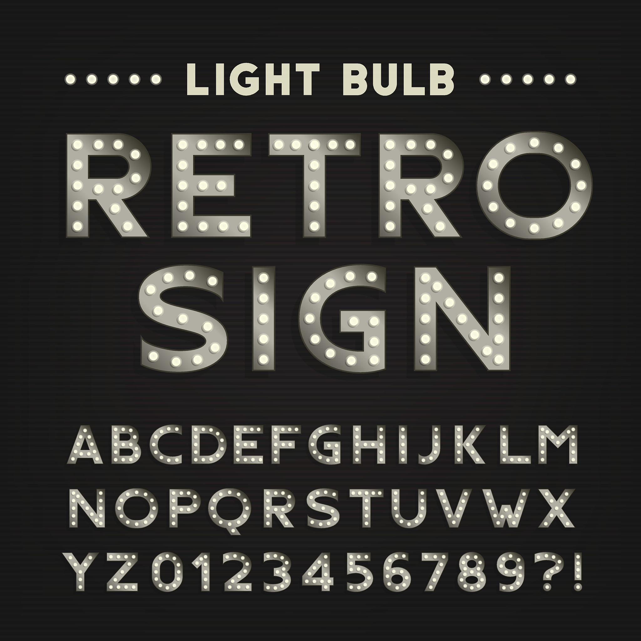 Photoshop 2023 字体扫描效果教程：打造复古质感