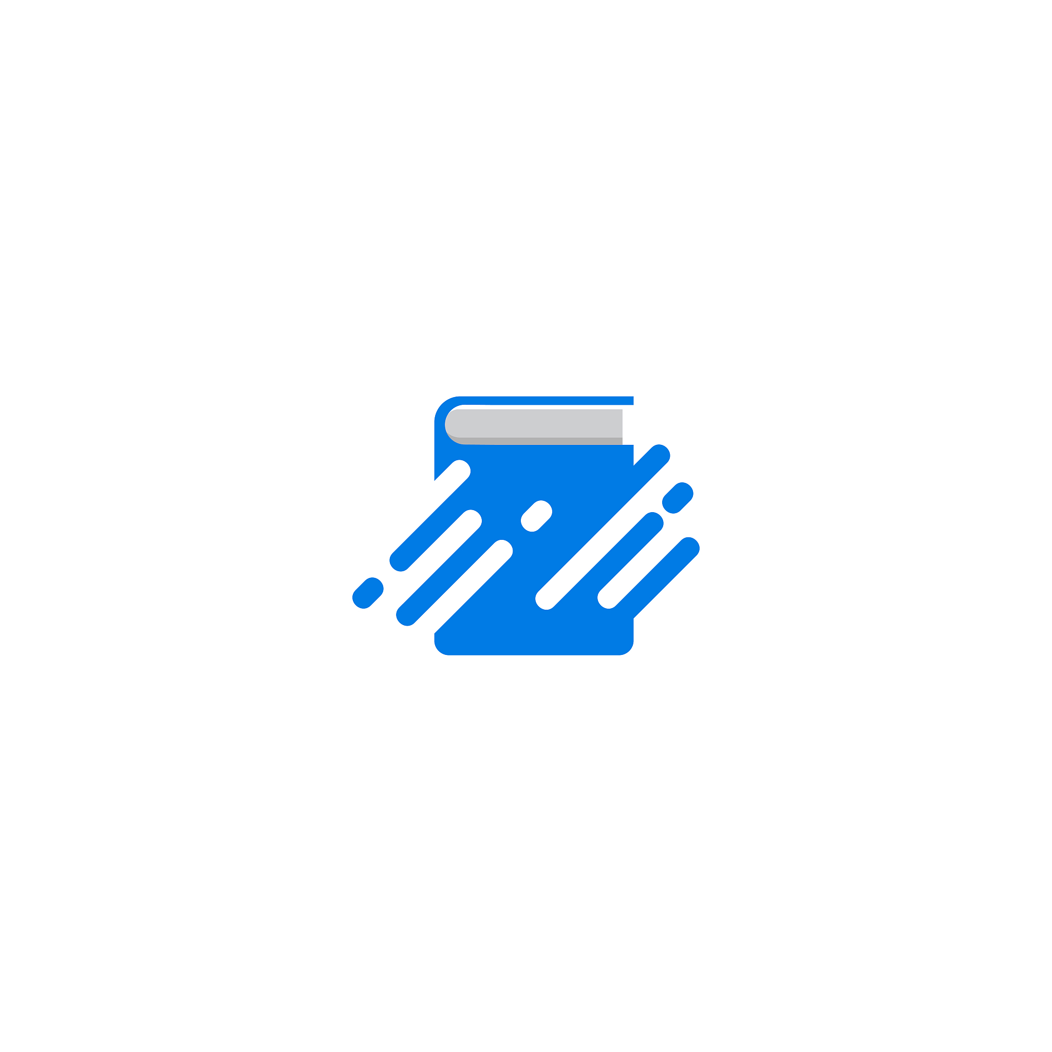 tech book logo template, technology learn logo designs vector