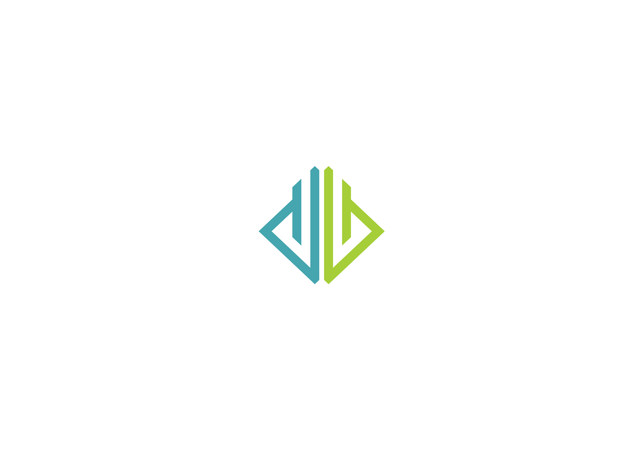 business finance shape geometry logo