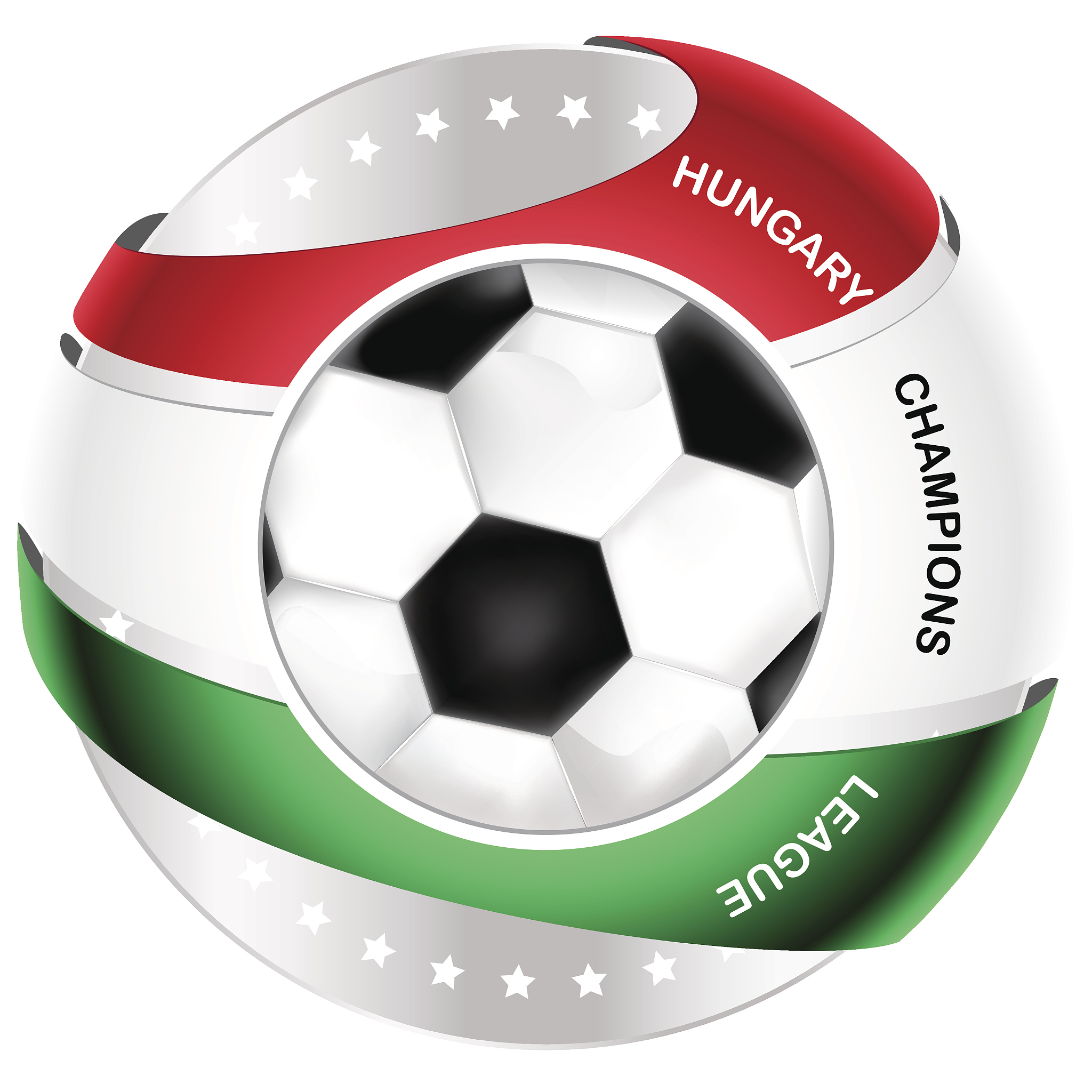 hungary football icon / label