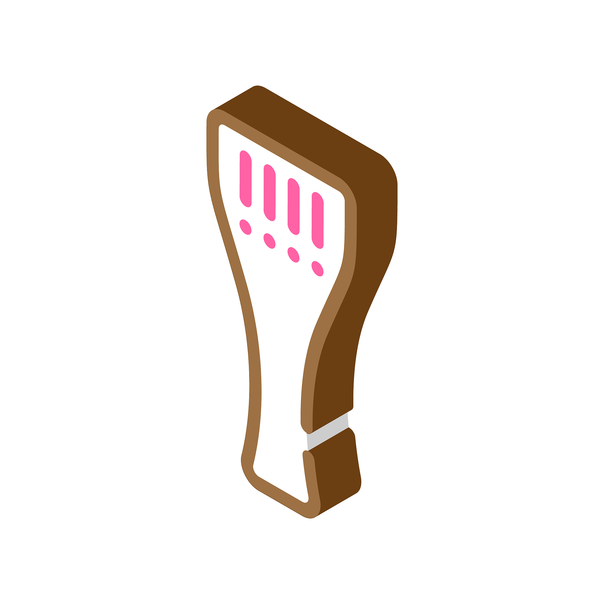 tailpiece violin glyph icon vector illustration