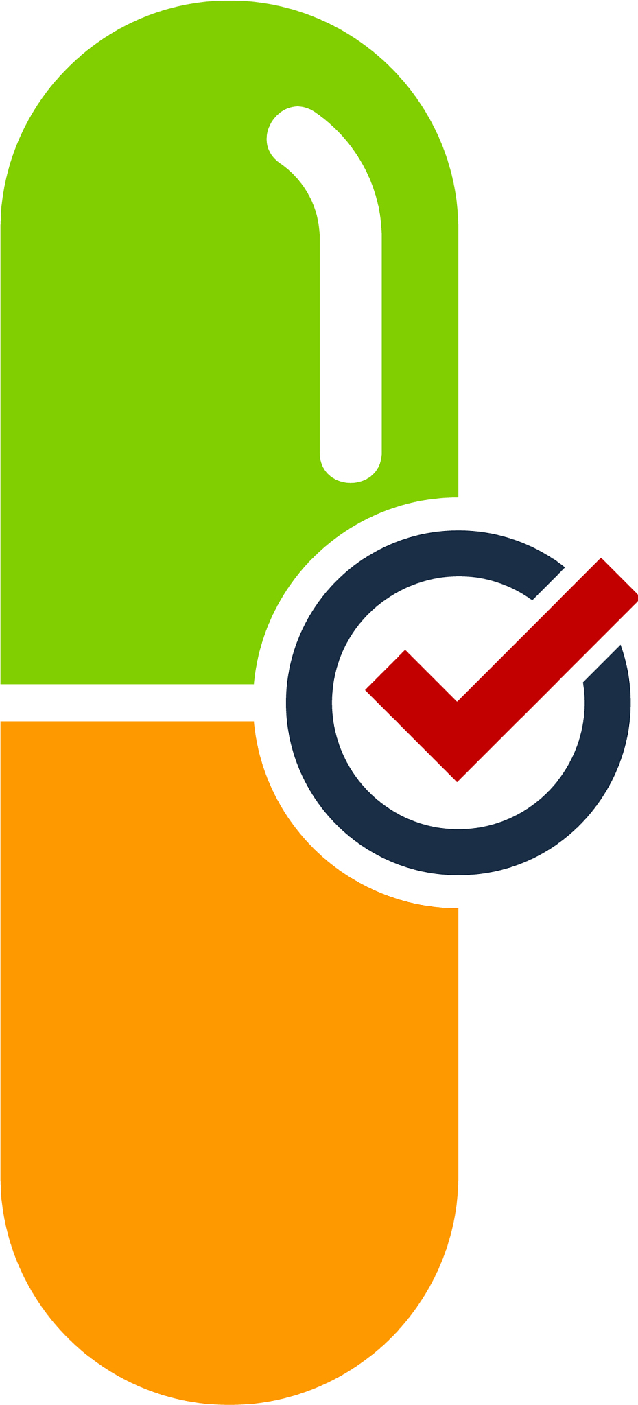 check medicine logo icon design