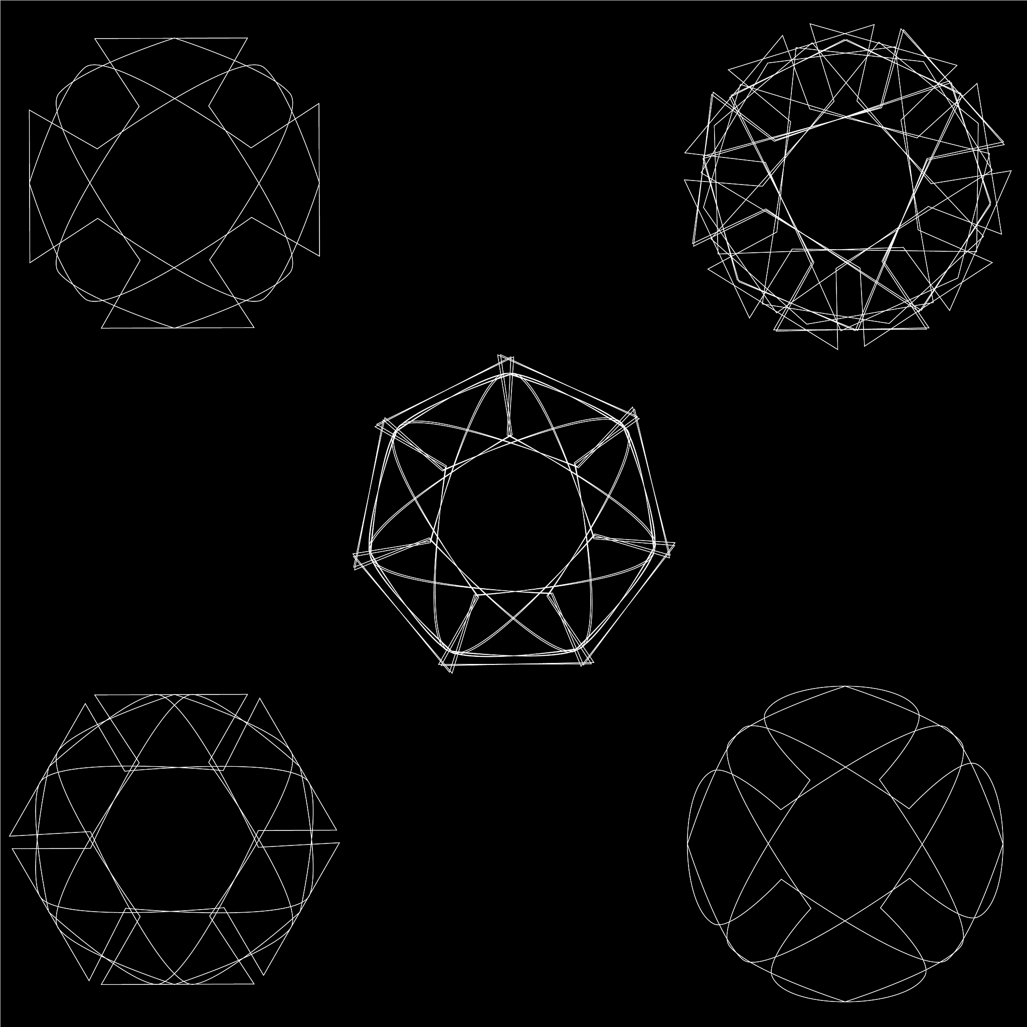 holiday patterns of stars of snowflakes and
