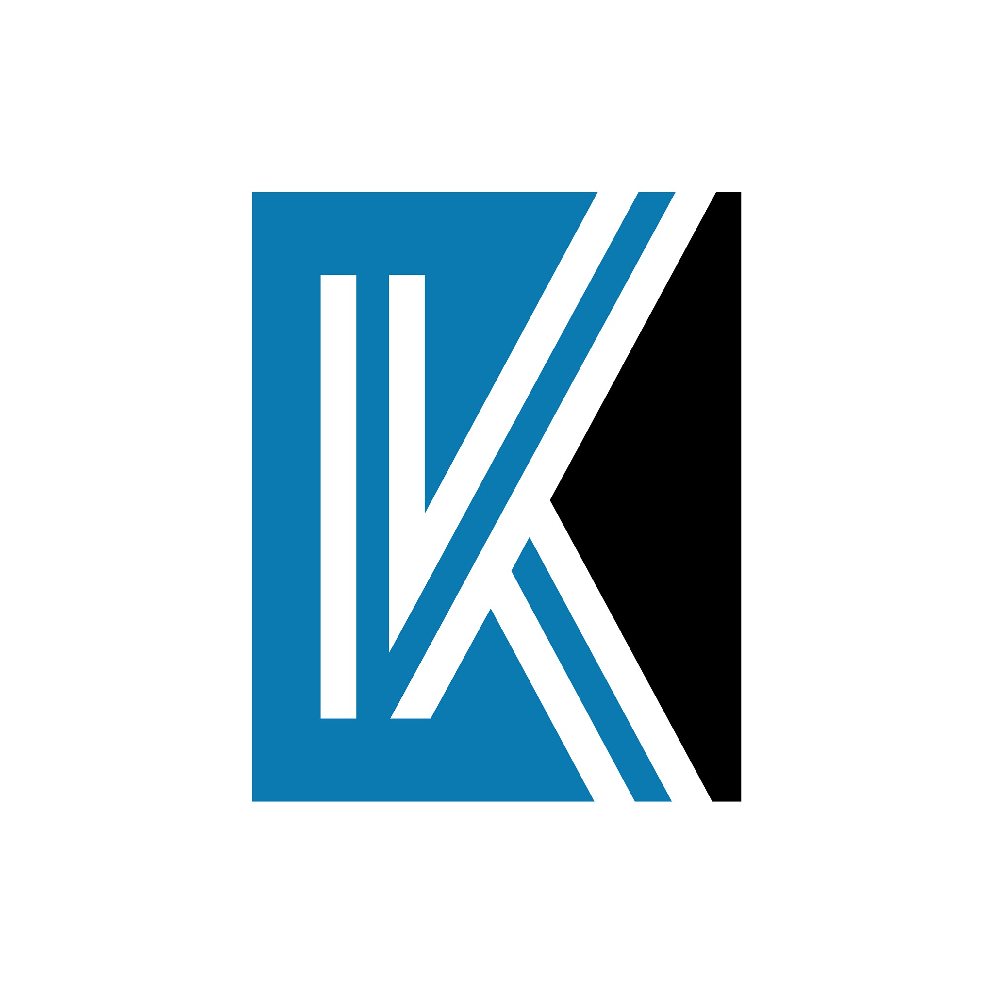 k letter simple logo