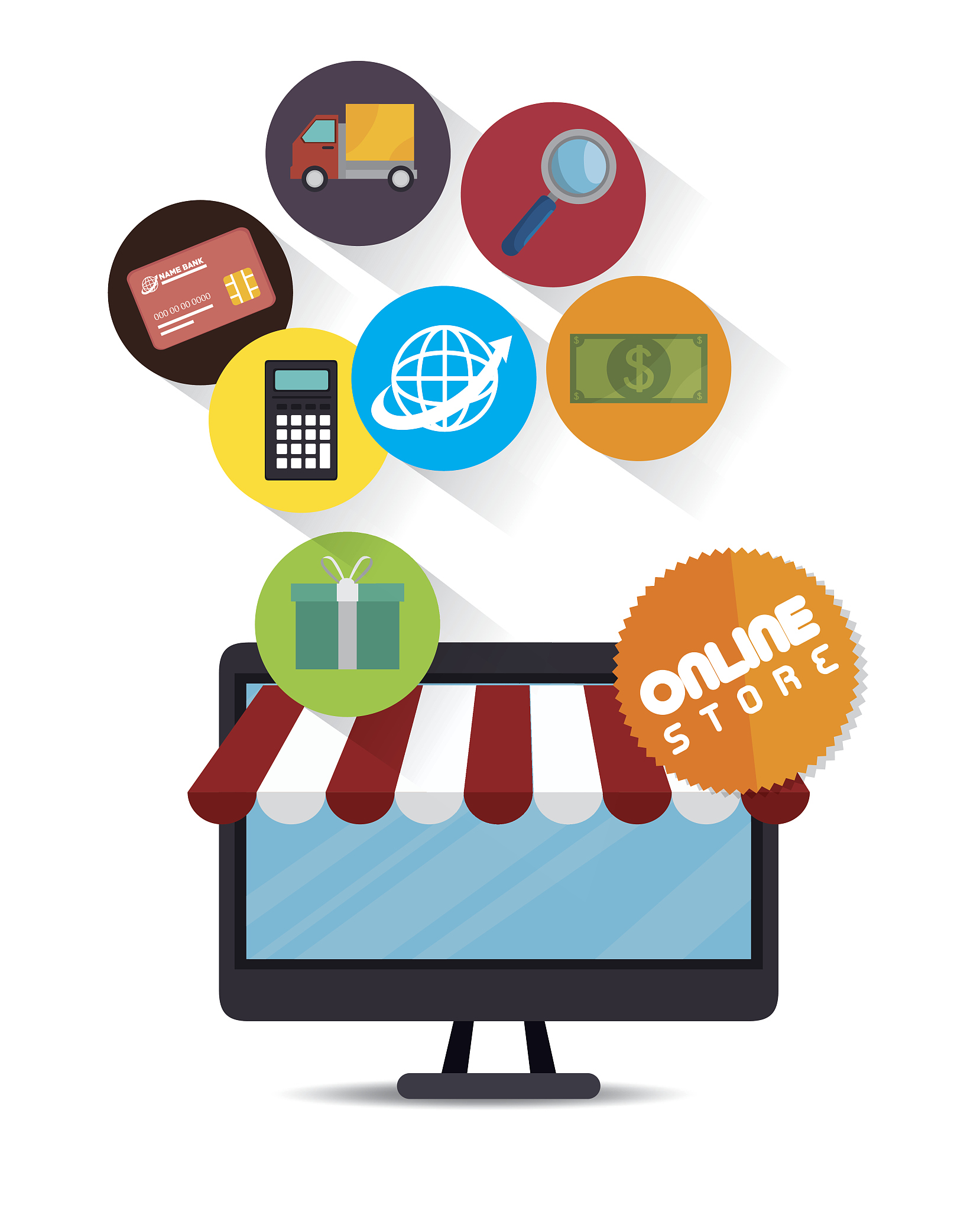 shopping online design