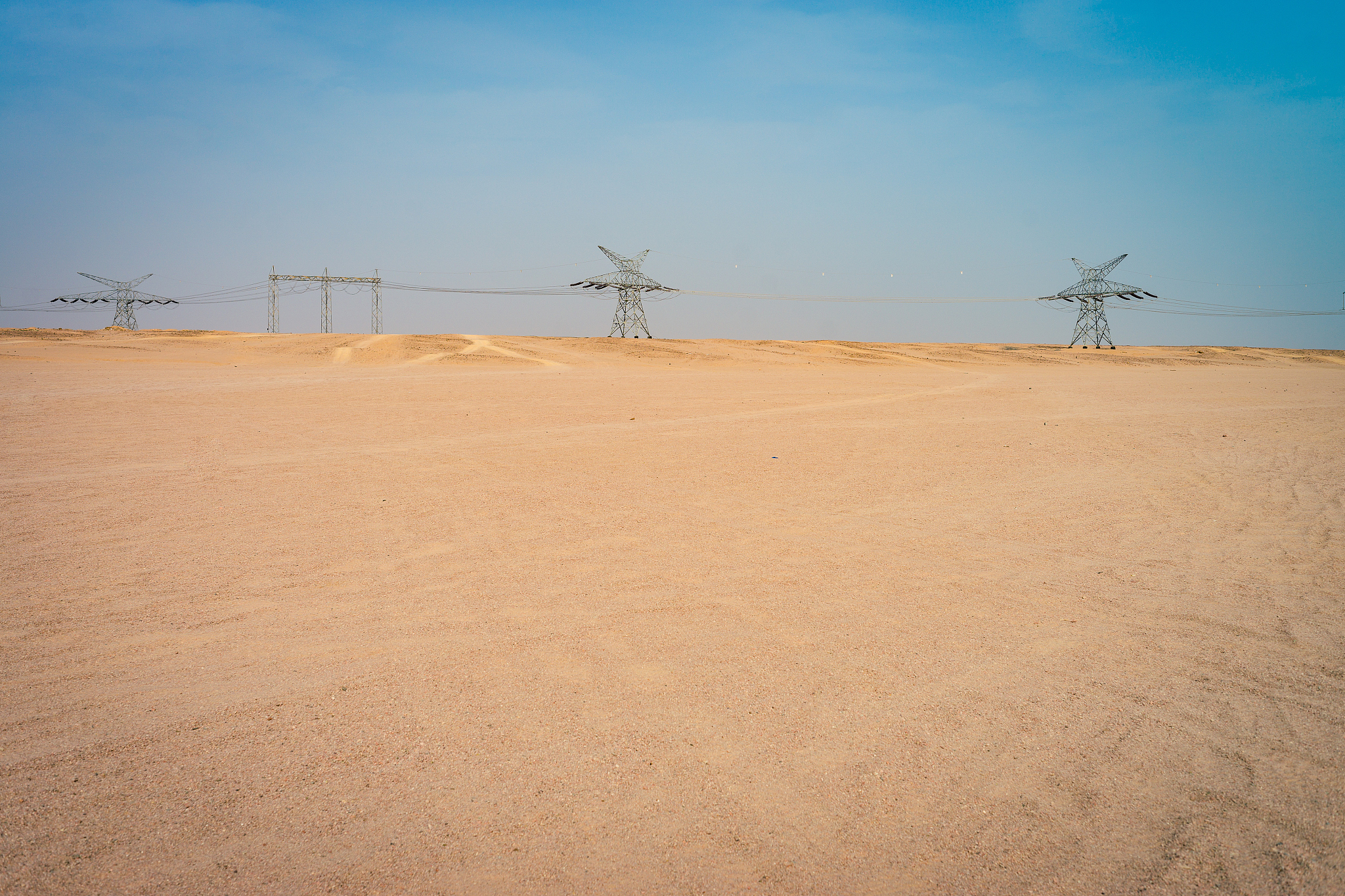 desert landscape. sahara landscapes an the sunset.