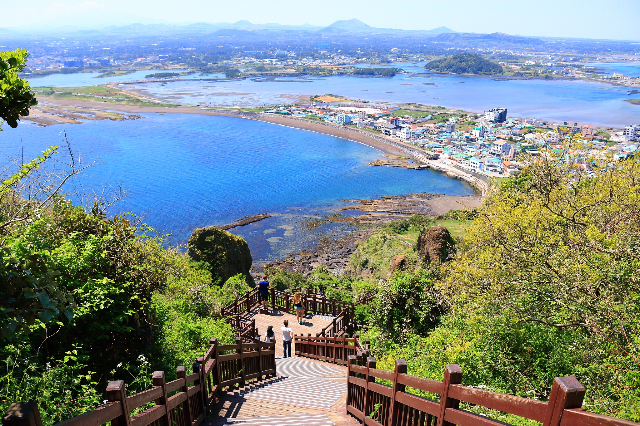 seongsan sunrise peak, unesco world heritage site, sunrise, sunr