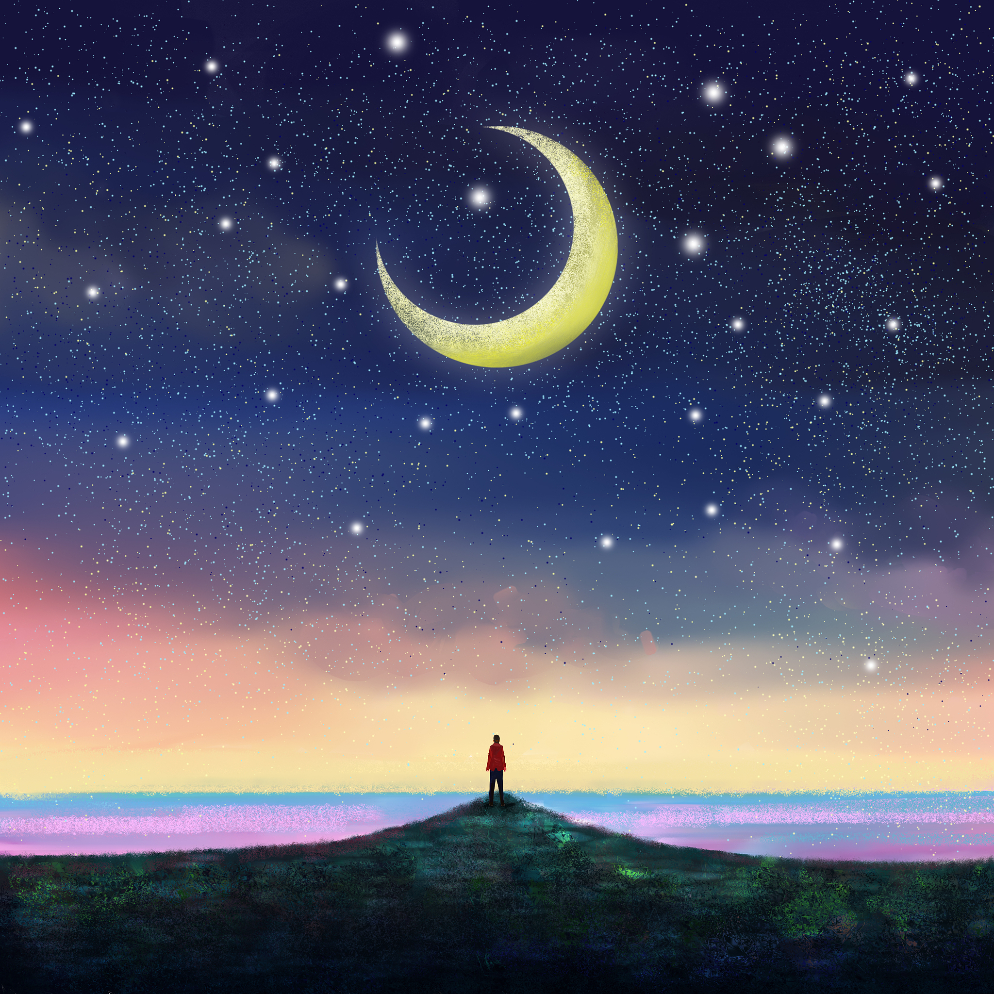 星空负重：在浩瀚星河中找到心灵的轻松