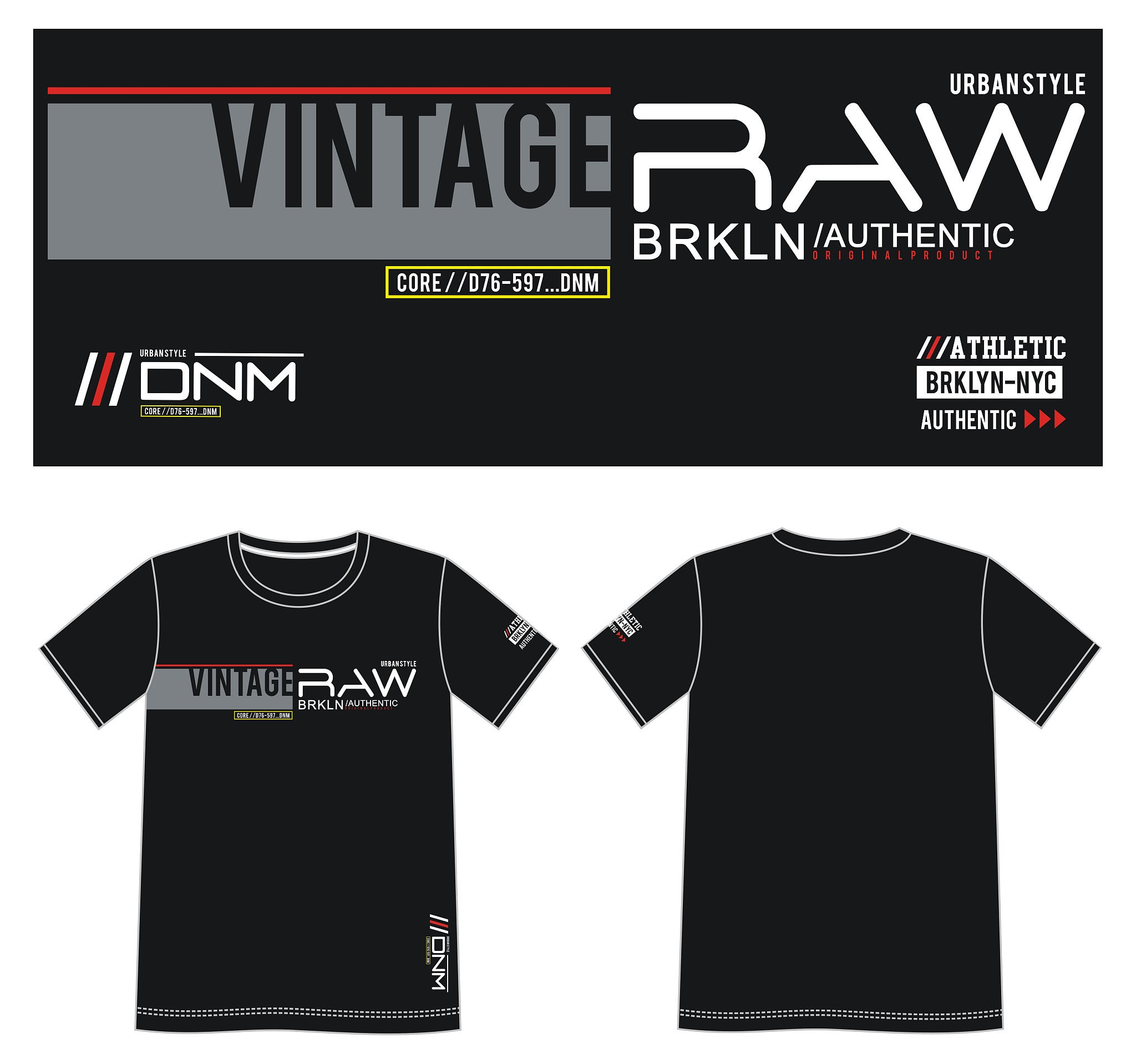 水洗怀旧潮流短袖视频脚本-展现立体Logo设计